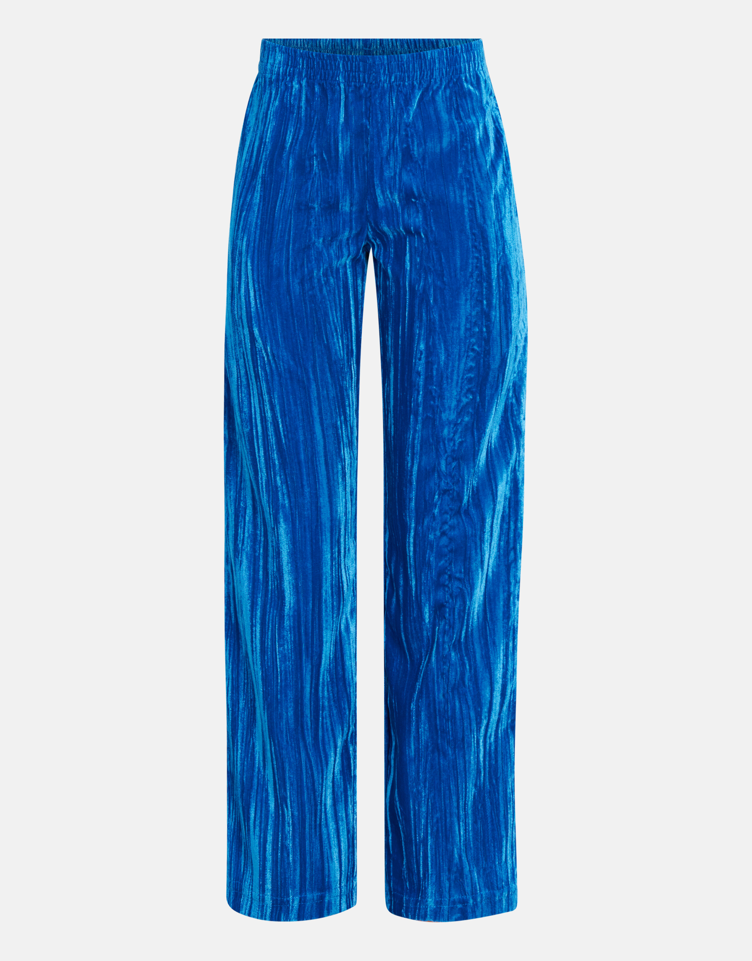 Weite Hose aus Samt Blau SHOEBY GIRLS