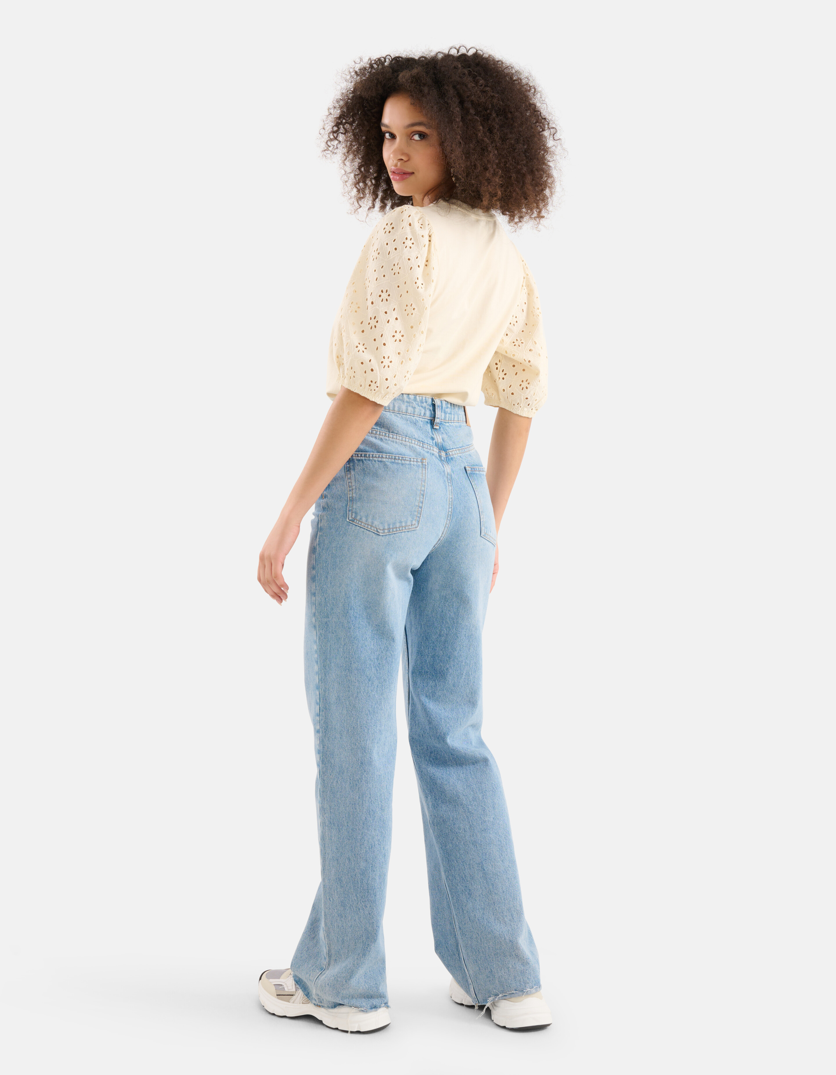 Besticktes Top Off White SHOEBY WOMEN