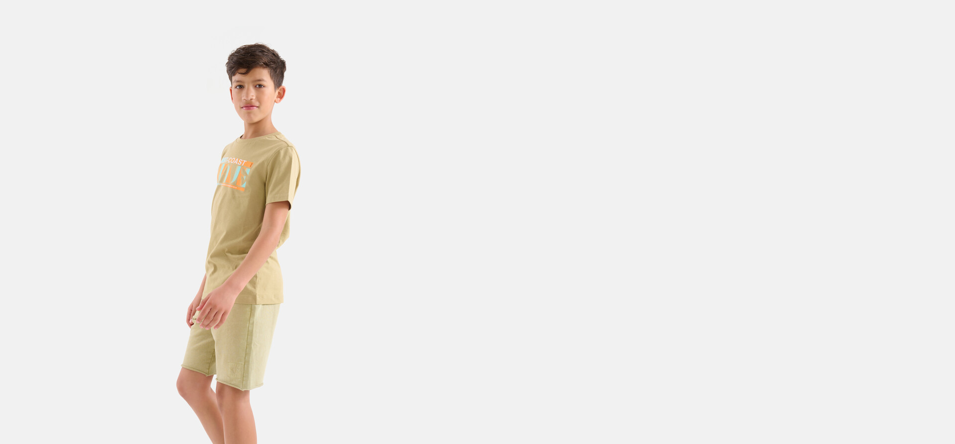 Druck-T-Shirt Sand SHOEBY BOYS