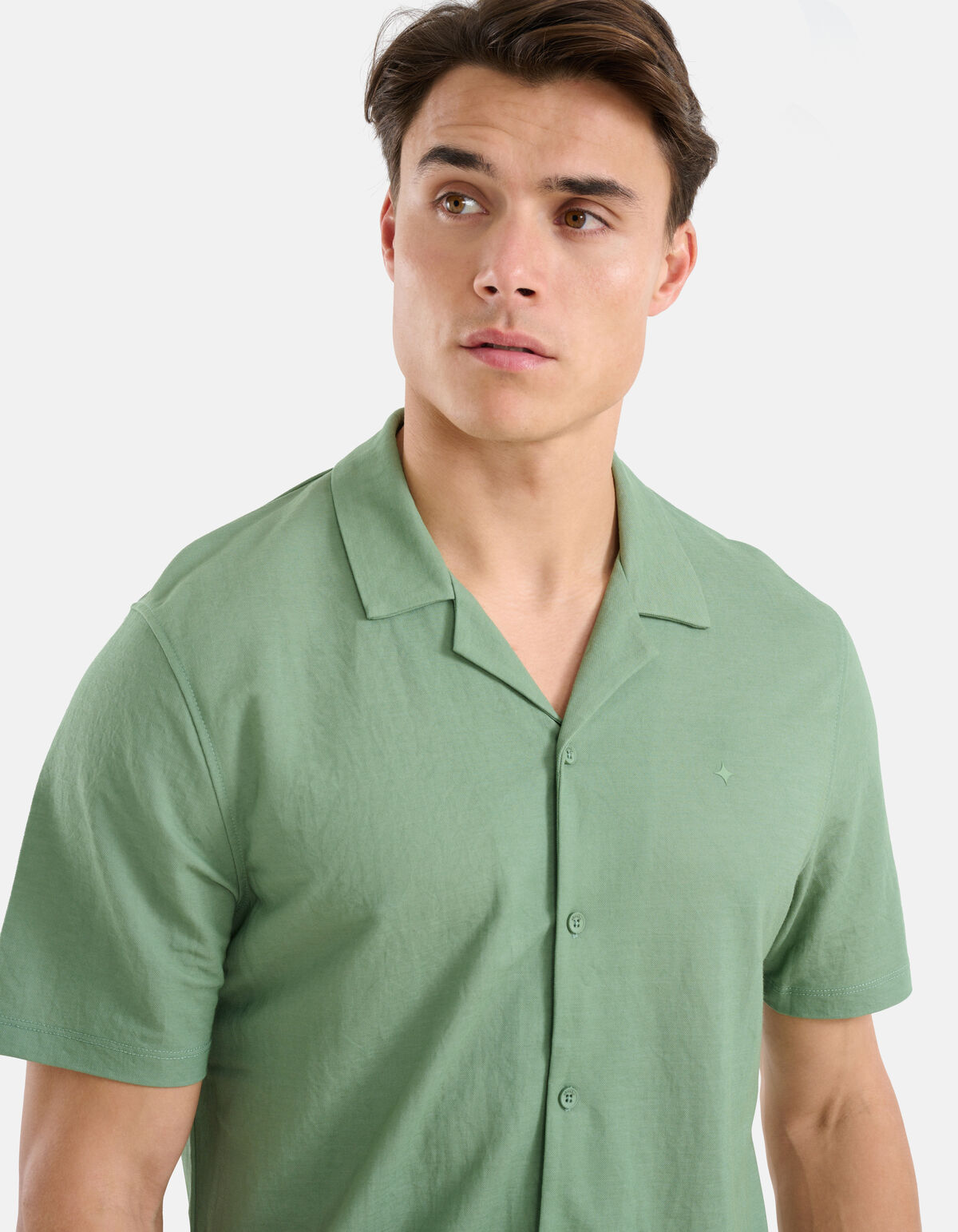 Pique Shirt Groen SHOEBY MEN