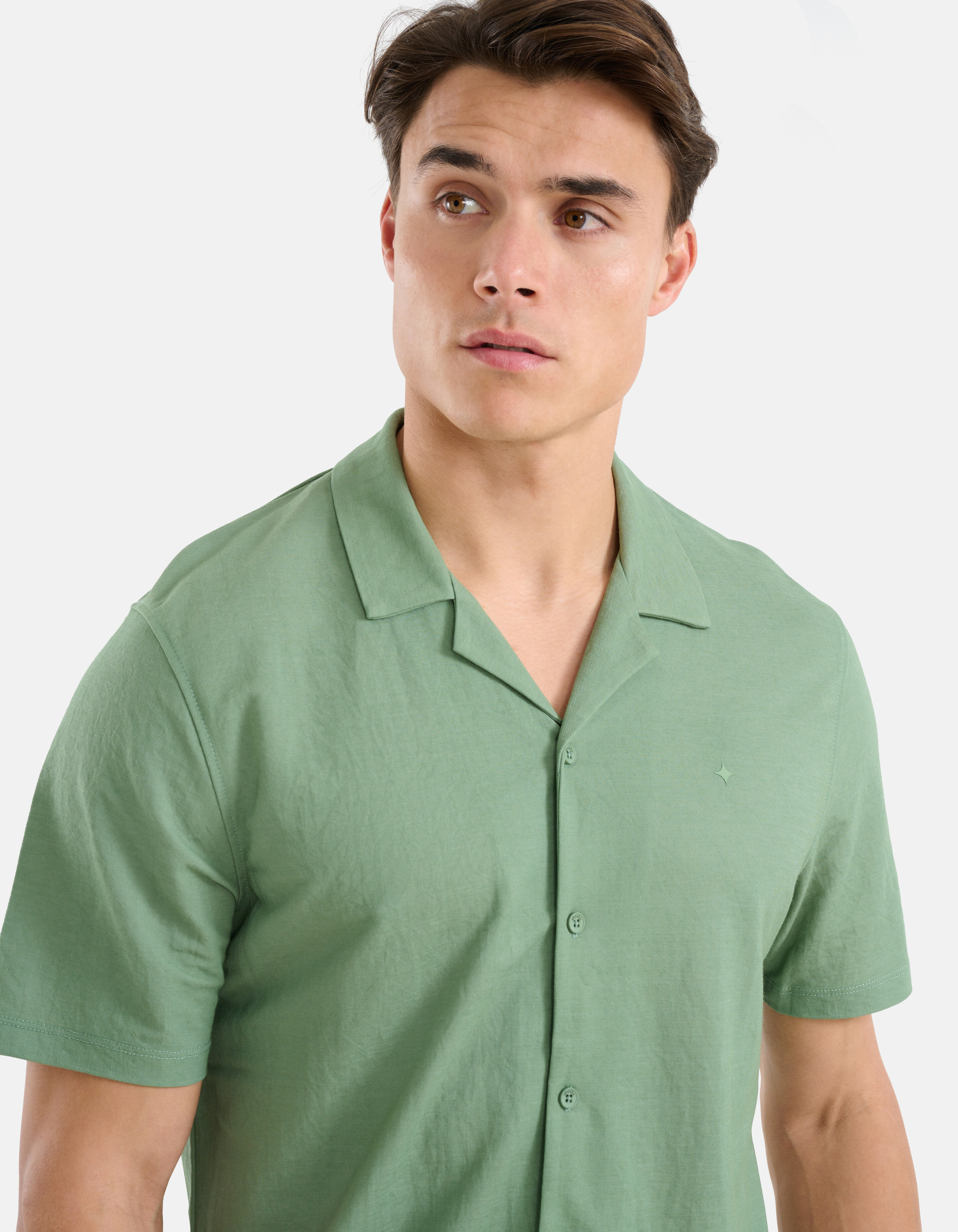 Pique Shirt Groen SHOEBY MEN