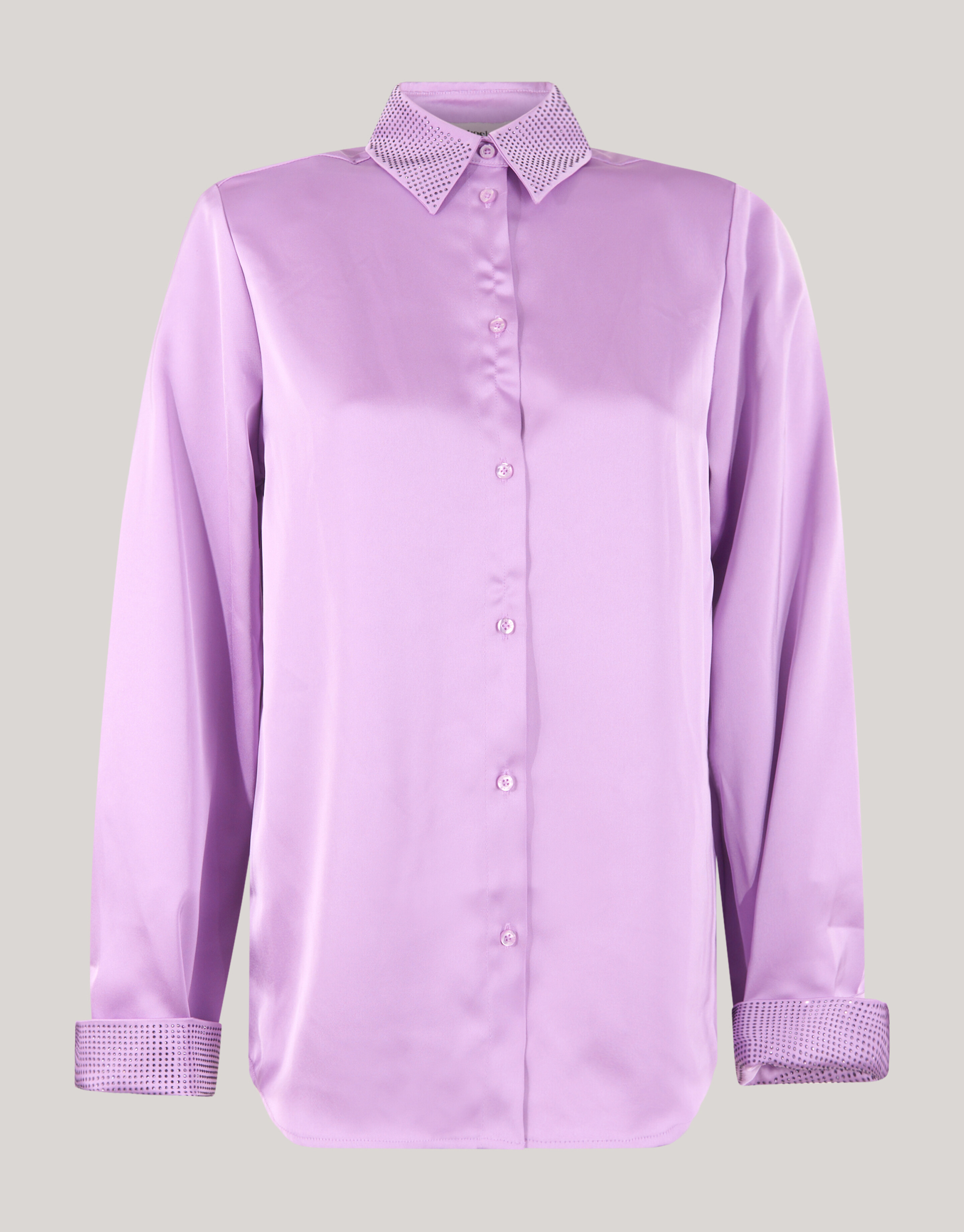 Satinbluse Hellviolett By Lizzy SHOEBY WOMEN