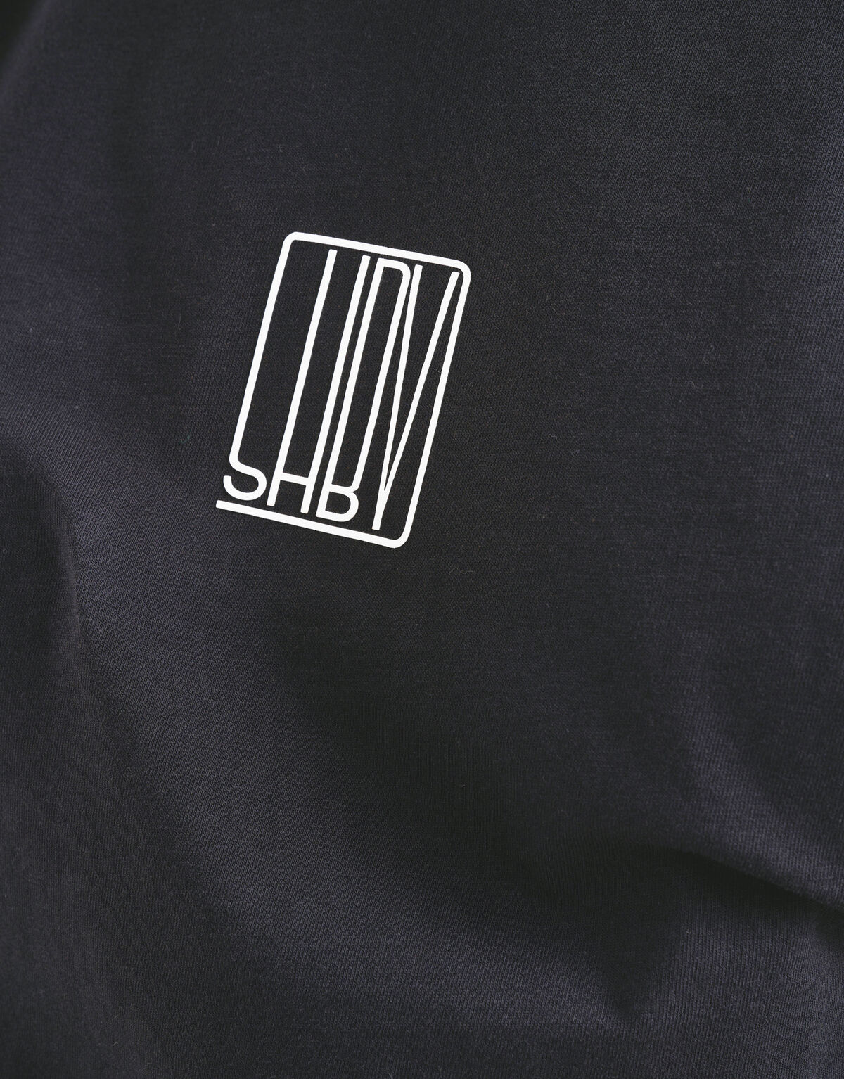 Text-T-Shirt Schwarz SHOEBY MEN