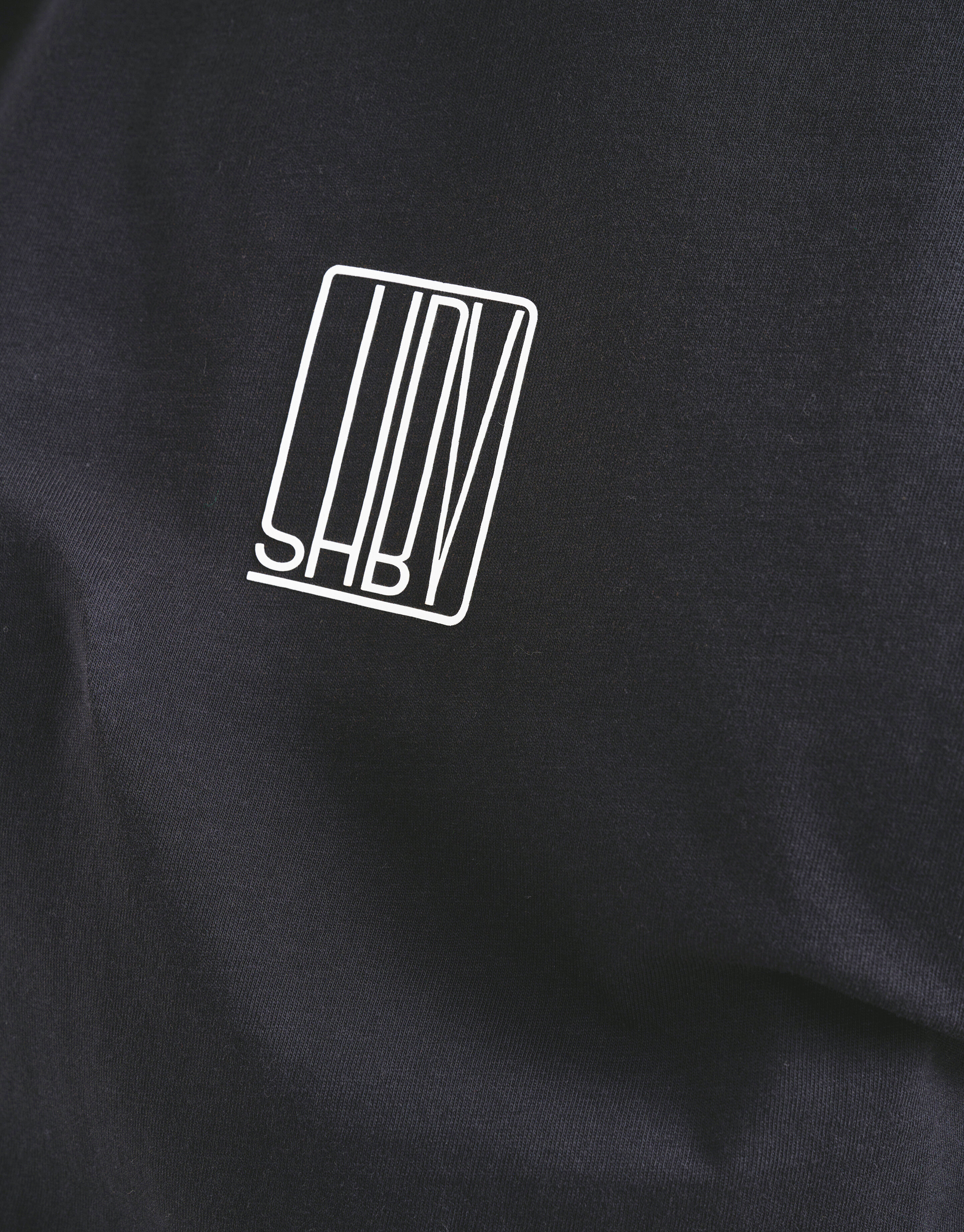 Text T-Shirt Schwarz SHOEBY MEN