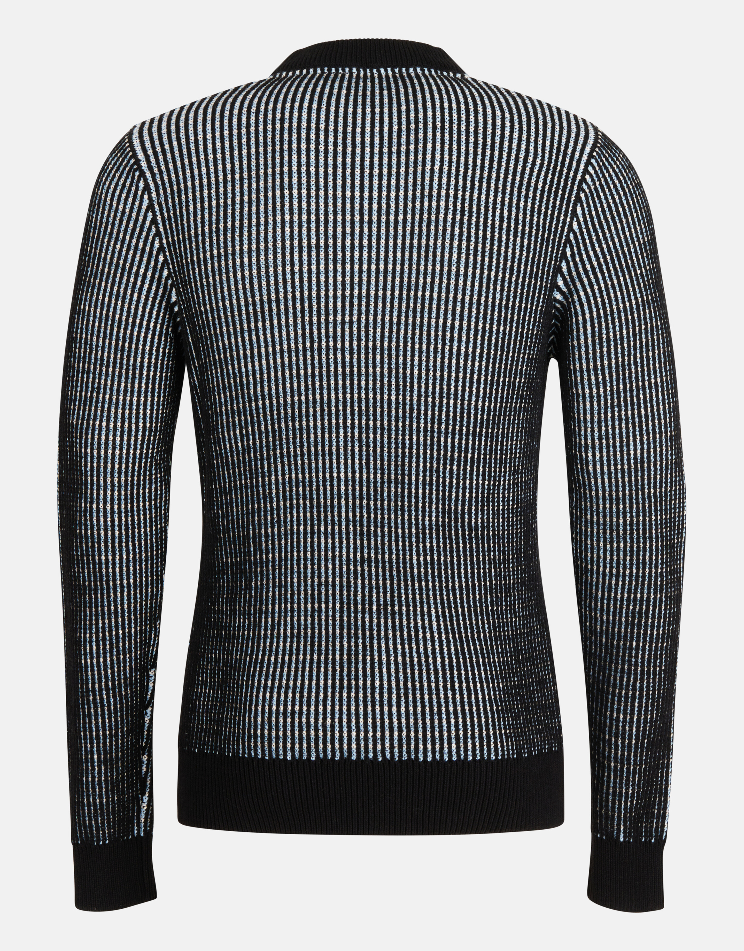 Detaillierter Strickpullover Blau SHOEBY MEN