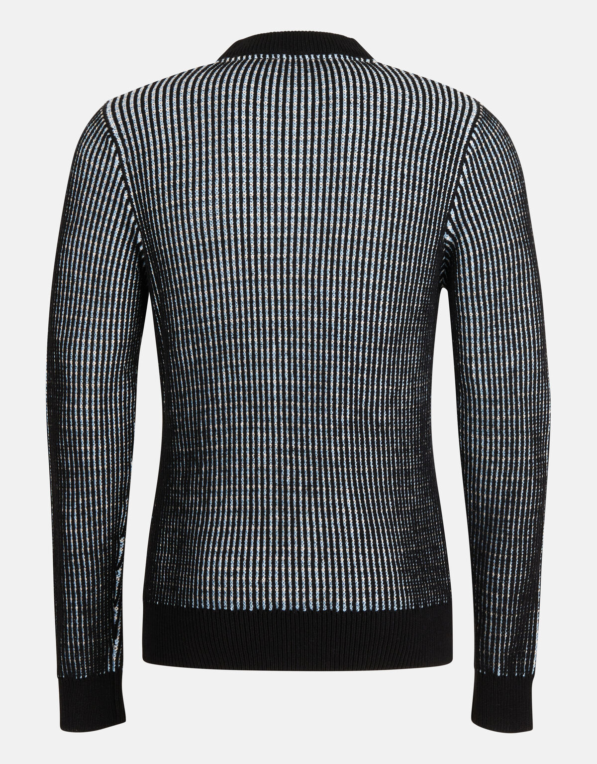 Detaillierter Strickpullover Blau SHOEBY MEN
