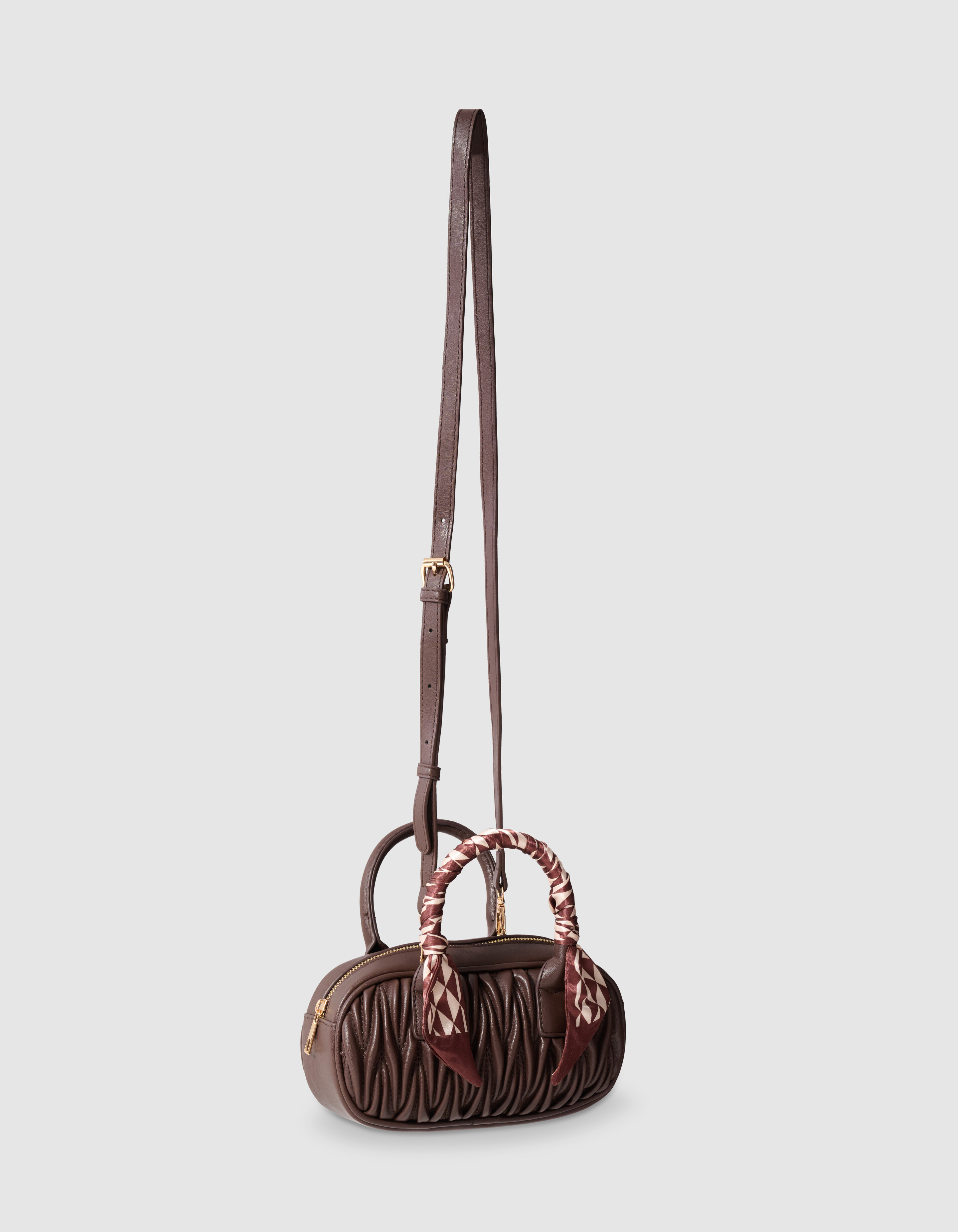 Schal Crincle Tasche Braun SHOEBY ACCESSOIRES
