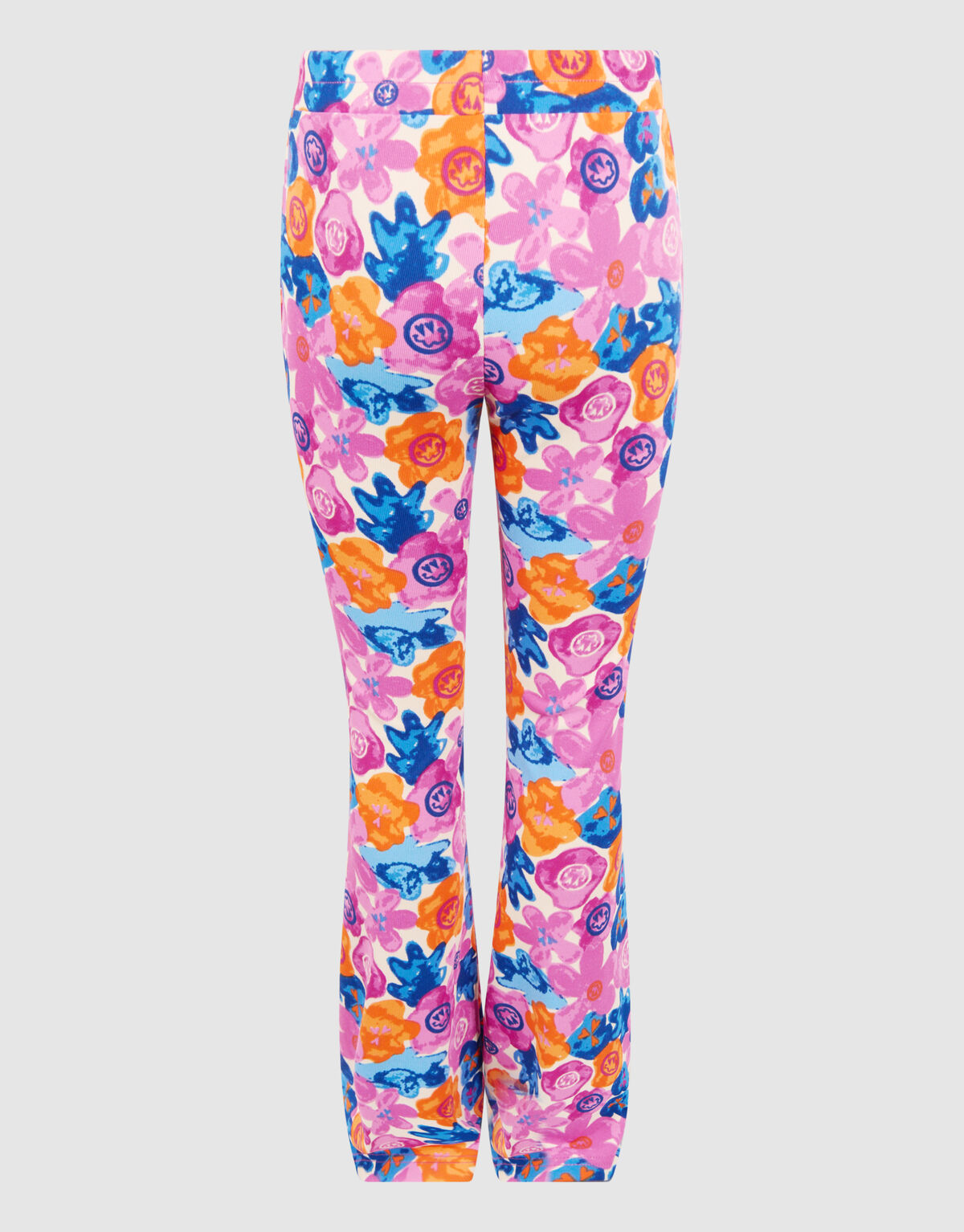 Bedruckte Leggings ausgestellter Rippe Hellrosa SHOEBY GIRLS