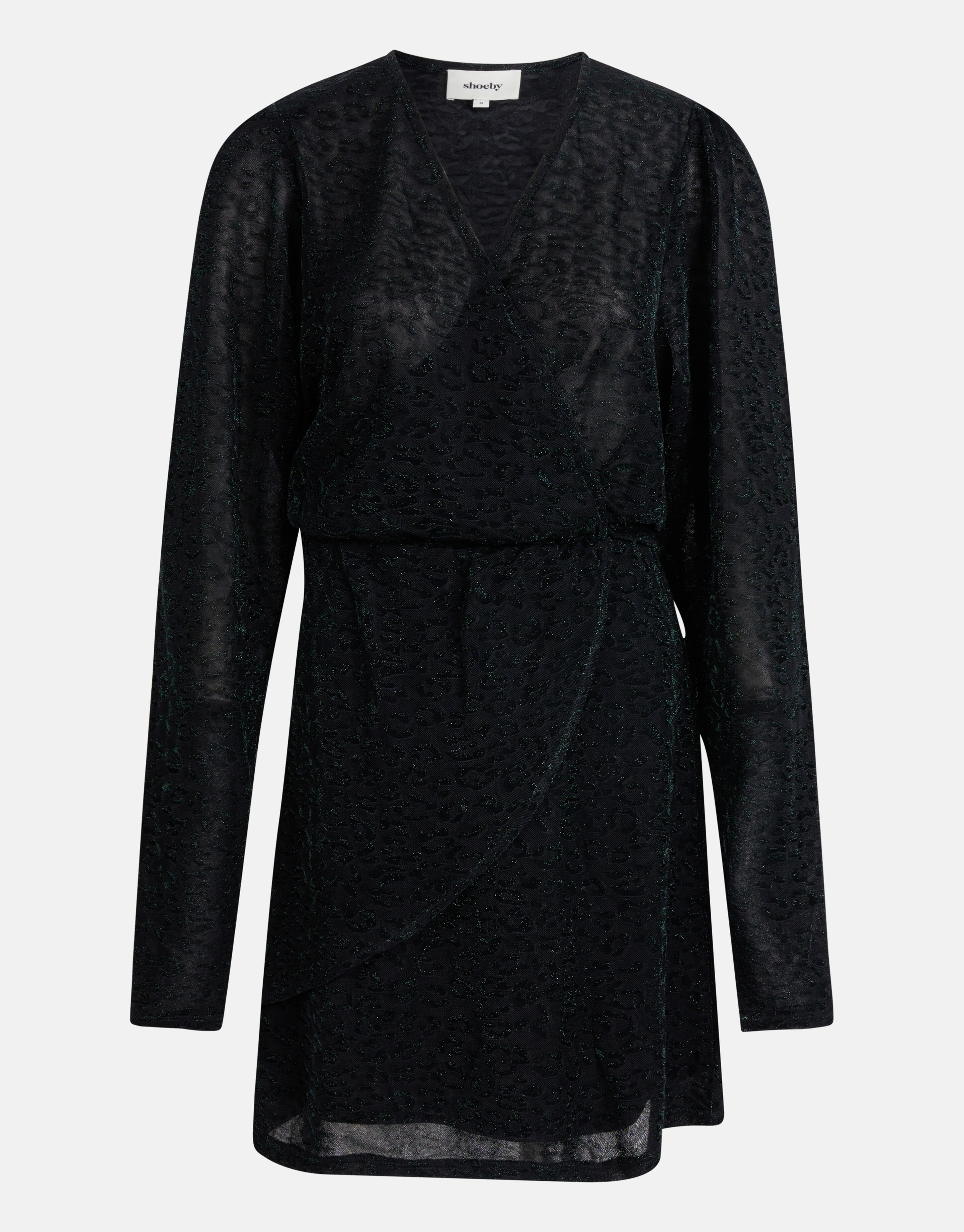 Lurexkleid Dunkelgrün SHOEBY WOMEN