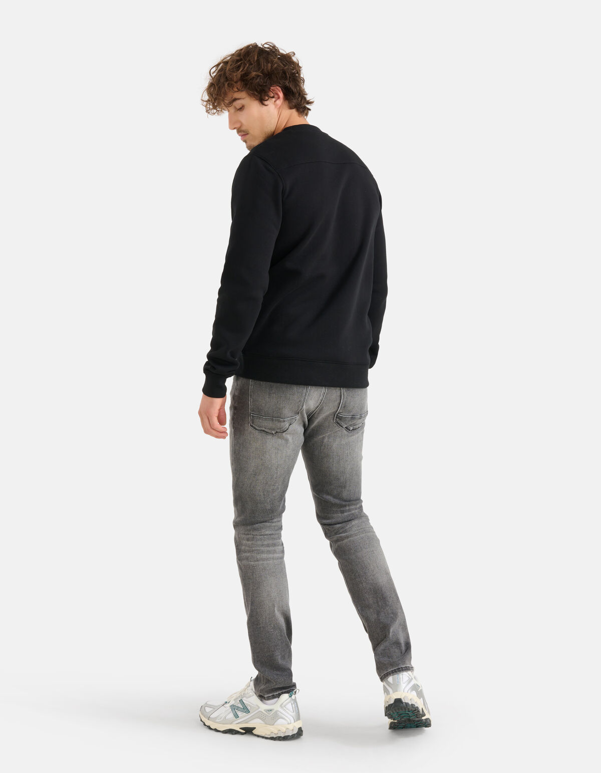 Schlanke Jogginghose Grau L34 SHOEBY MEN
