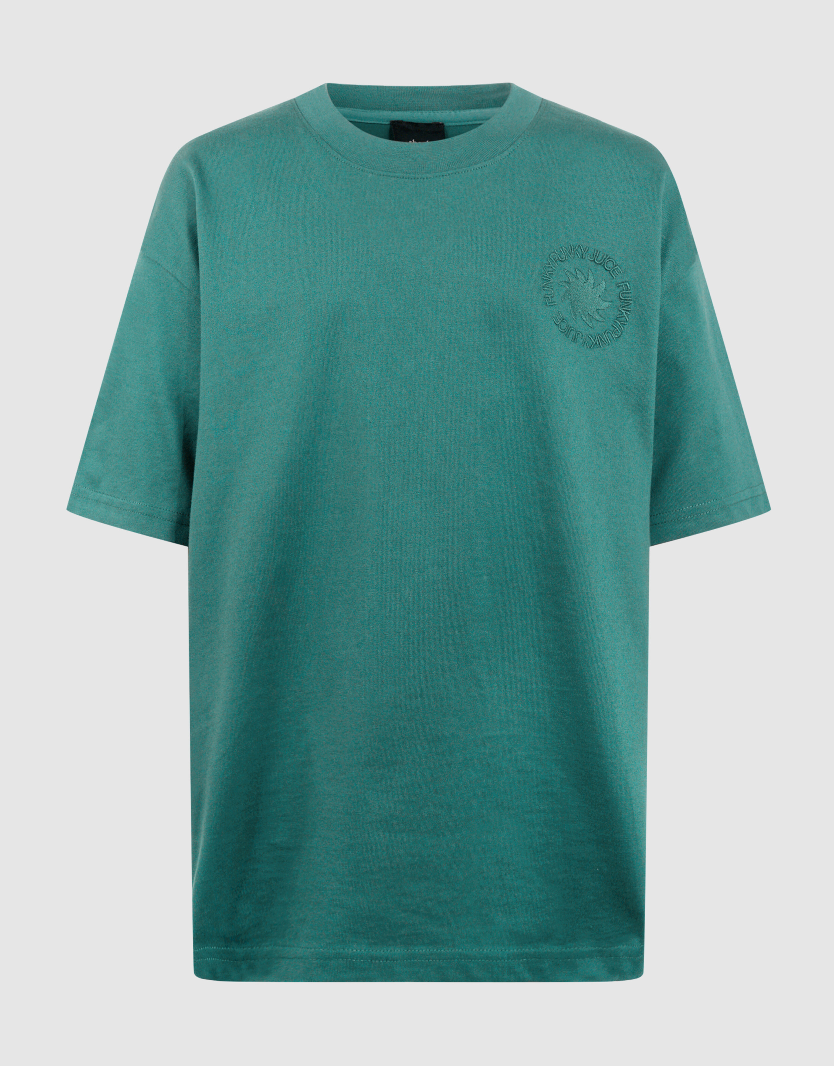 Embroidery Artwork T-Shirt Dunkelgr&uuml;n SHOEBY BOYS