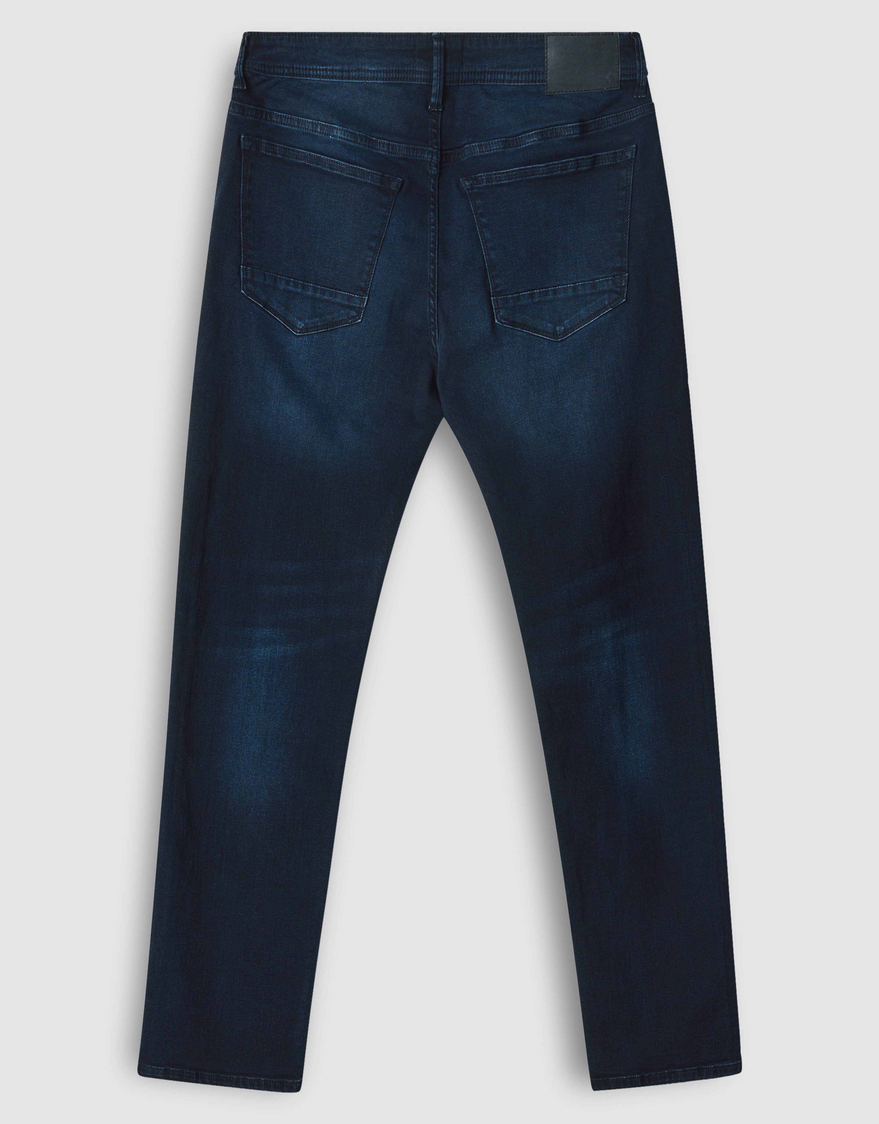 Straight Jeans Blau/Schwarz Länge 32 Refill