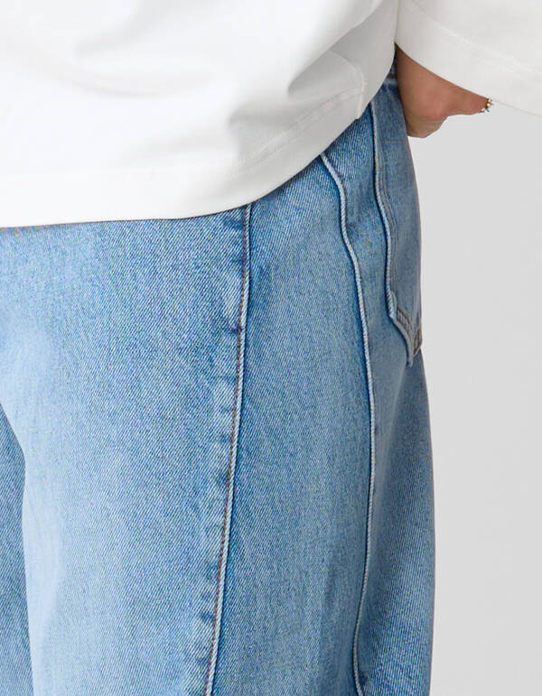 Barrel Fit Jeans Mediumstone von Monica SHOEBY WOMEN