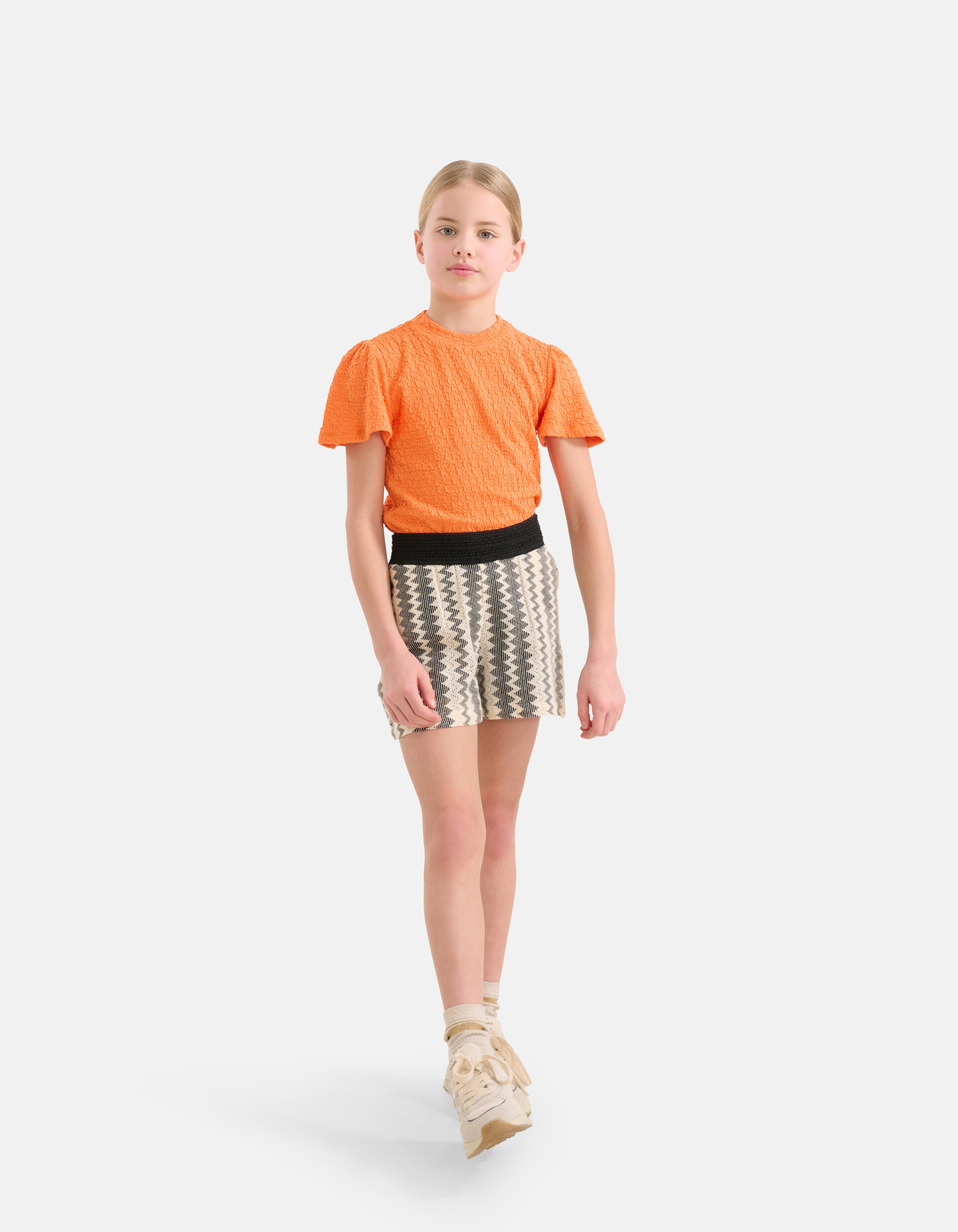 Structuur Top Oranje SHOEBY GIRLS