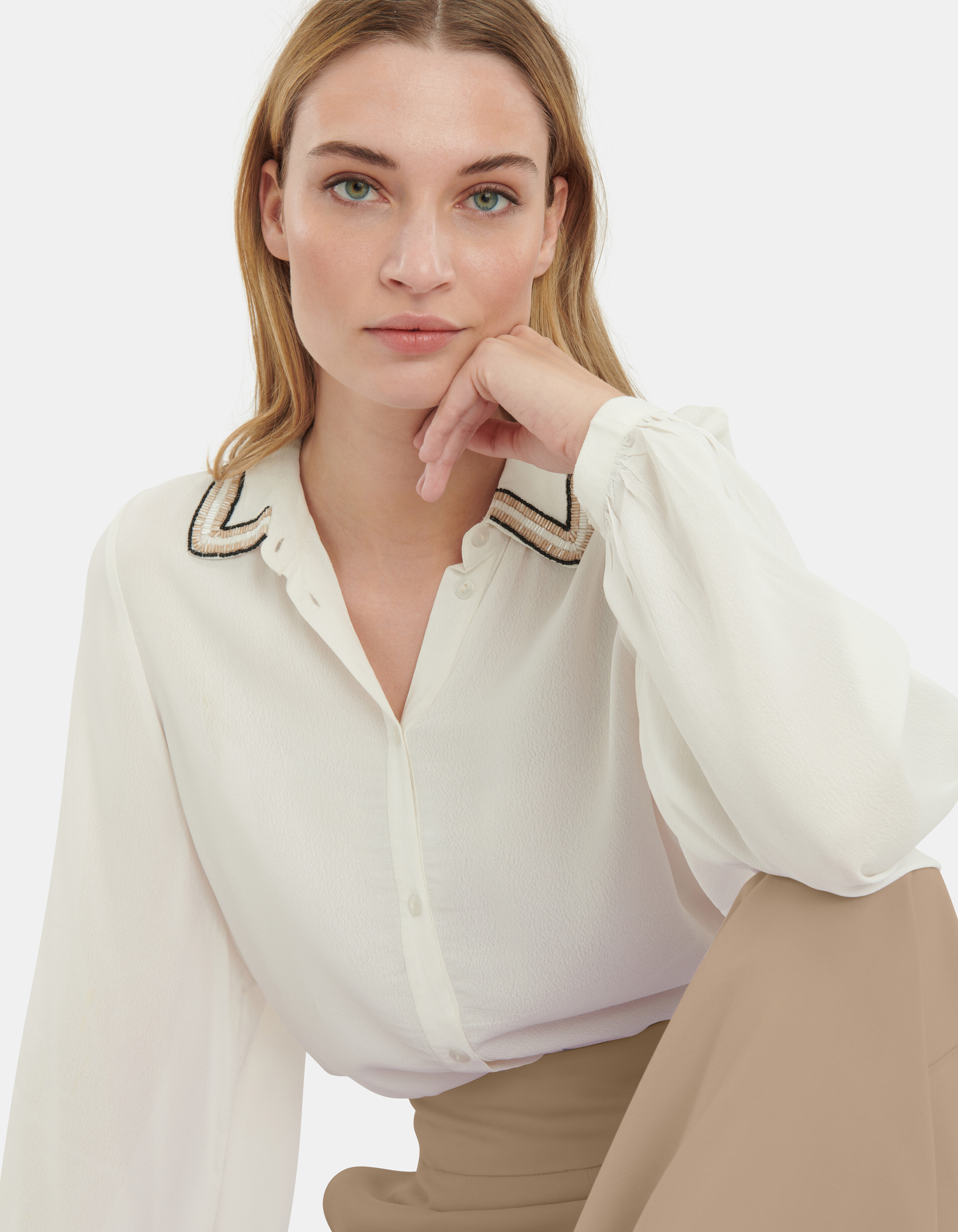 Perlen Bluse EKSEPT