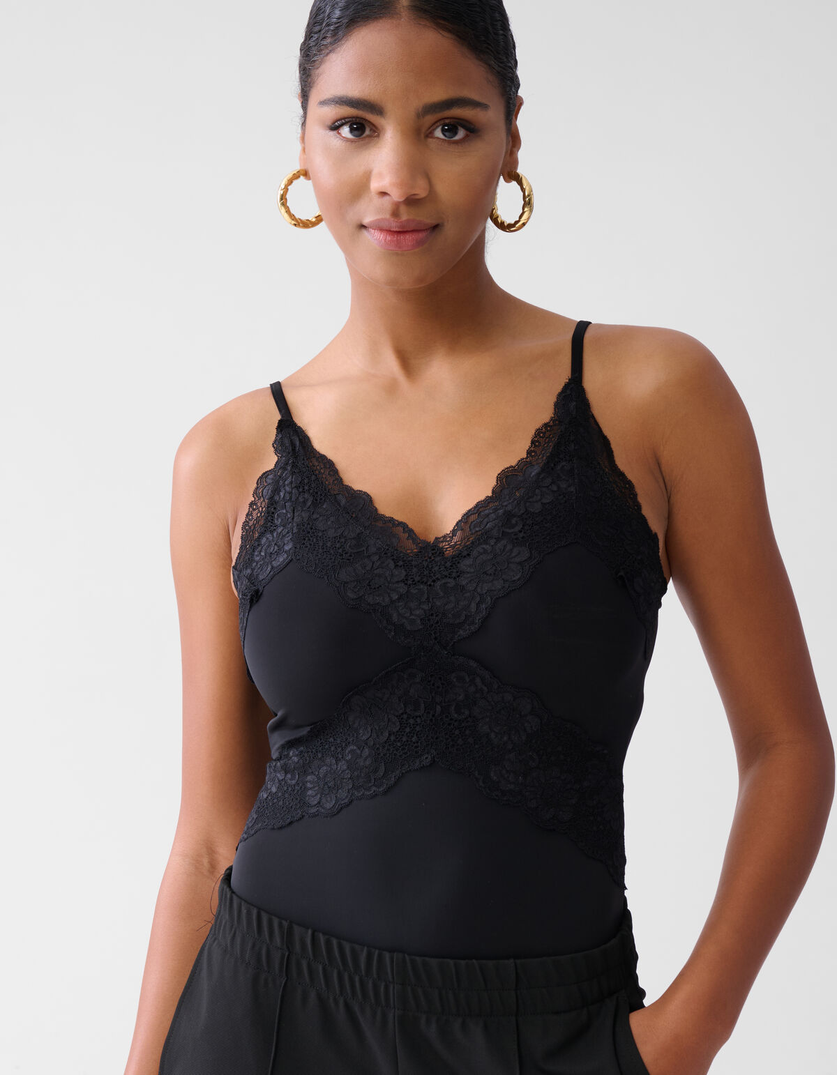 Spitzenbody Schwarz SHOEBY WOMEN