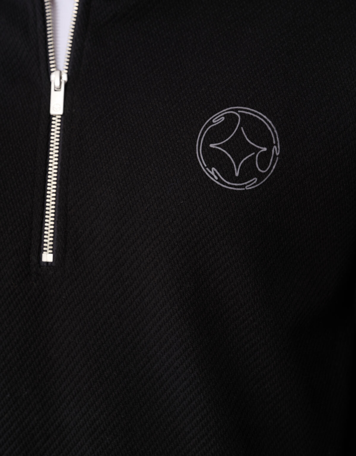 Pullover mit halbem Rei&szlig;verschluss  K&ouml;pergewebe Sc SHOEBY MEN