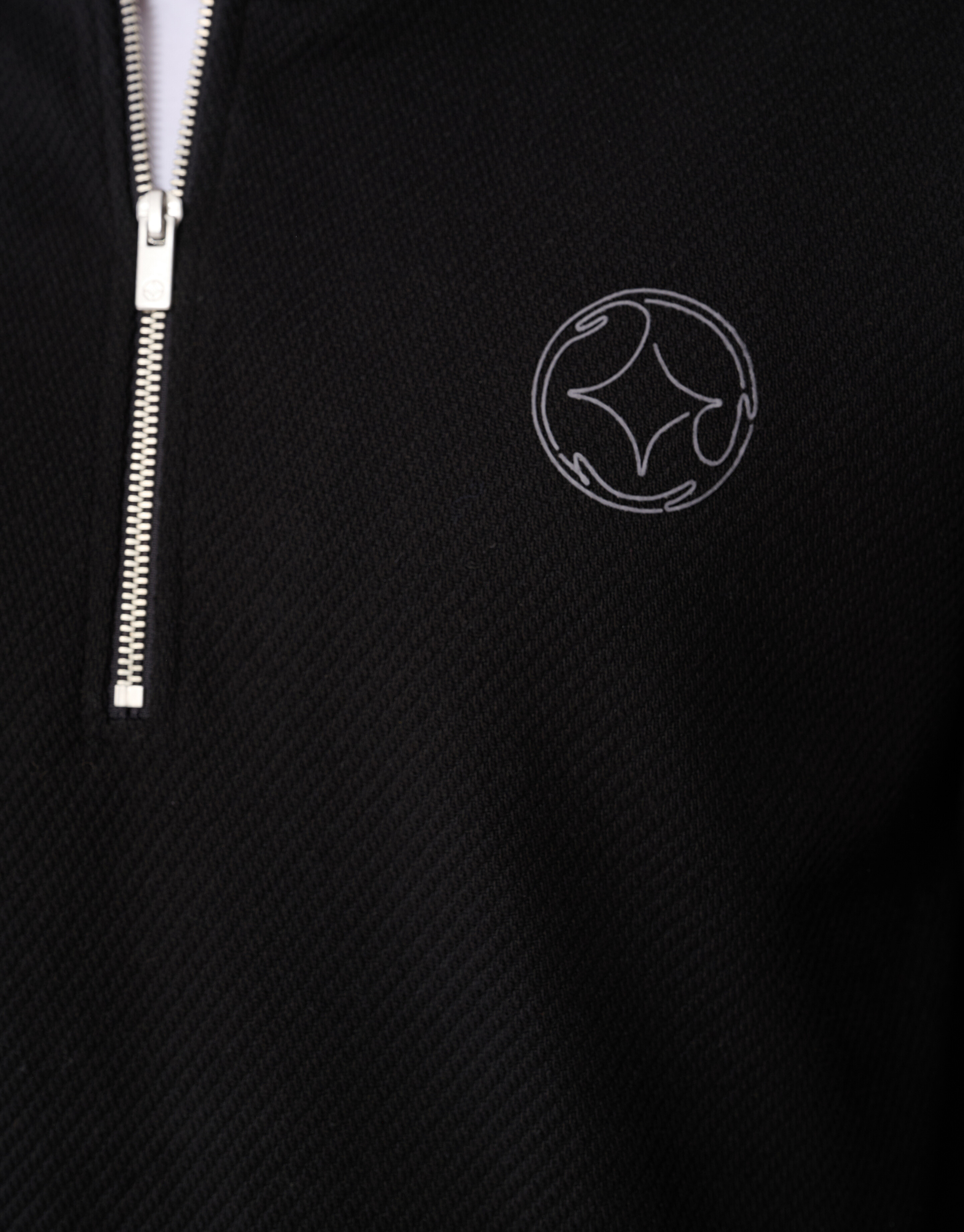 Pullover mit halbem Rei&szlig;verschluss  K&ouml;pergewebe Sc SHOEBY MEN