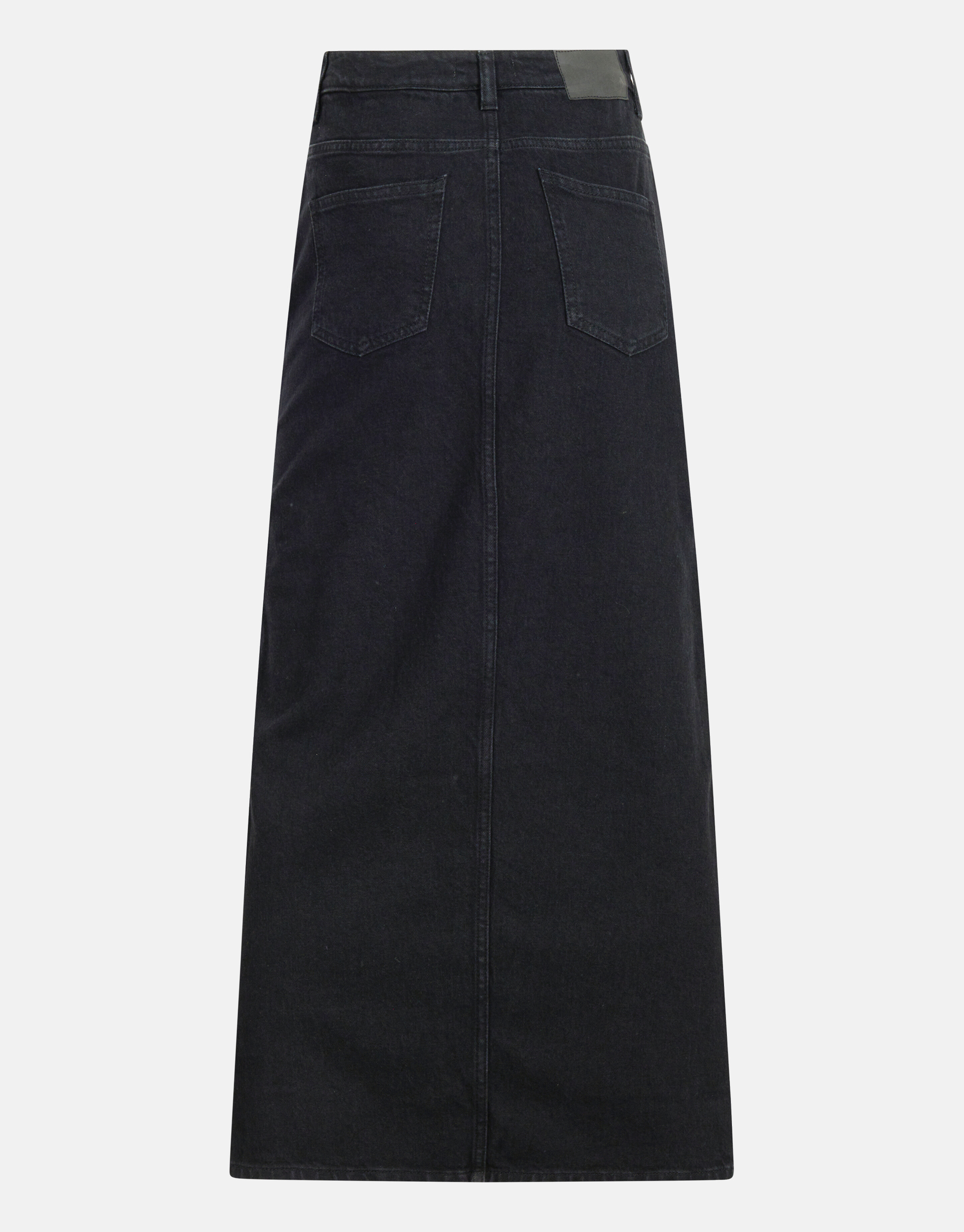 Midirock aus Denim Schwarz SHOEBY WOMEN