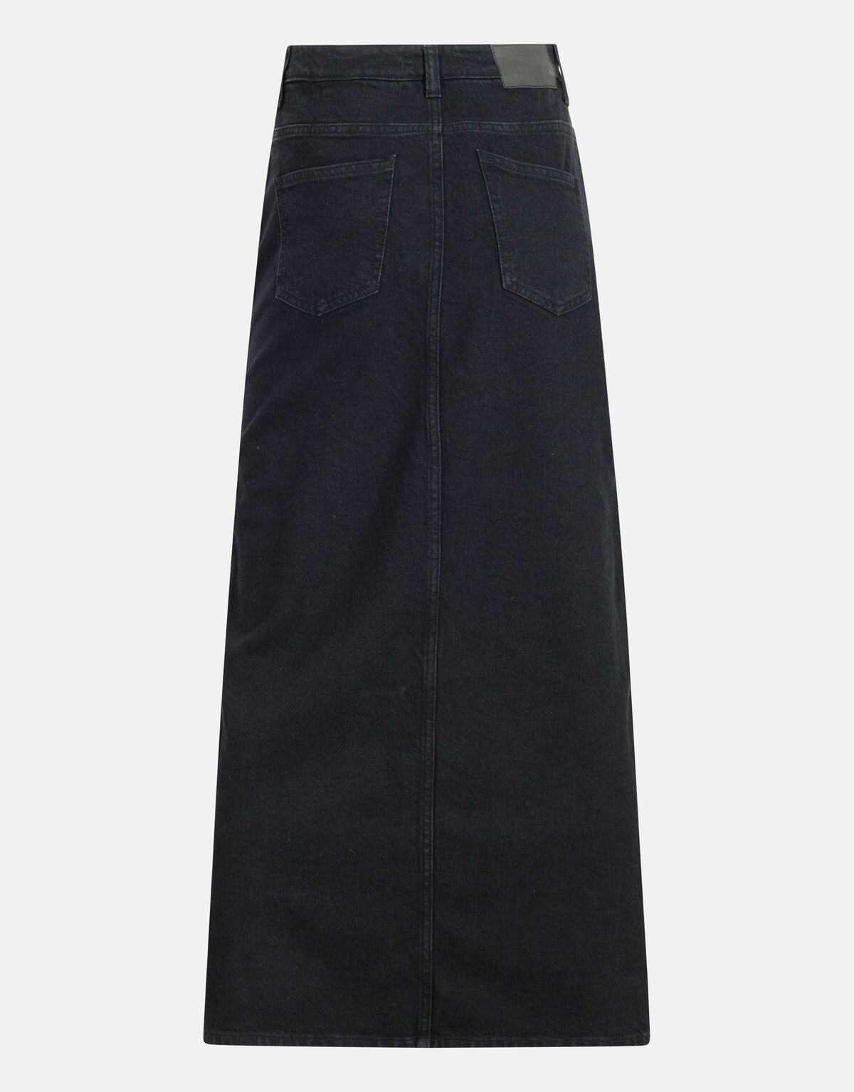 Midirock aus Denim Schwarz SHOEBY WOMEN