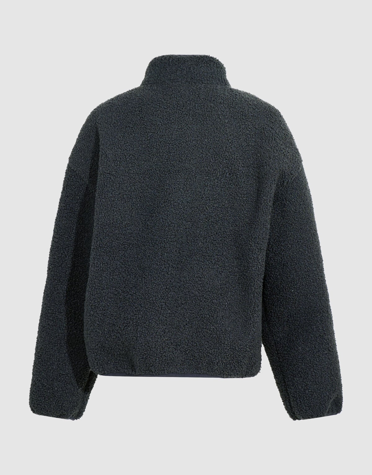 Relaxed Teddyjacke Dunkelgrau SHOEBY BOYS