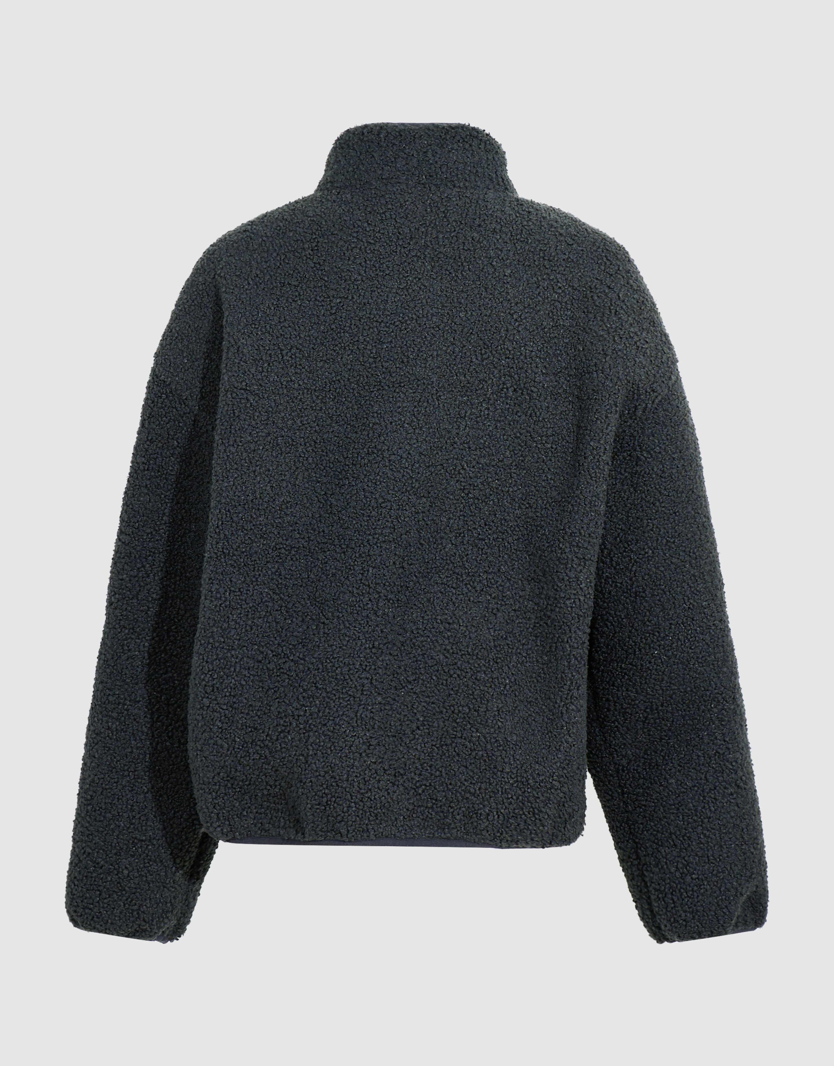 Relaxed Teddyjacke Dunkelgrau SHOEBY BOYS