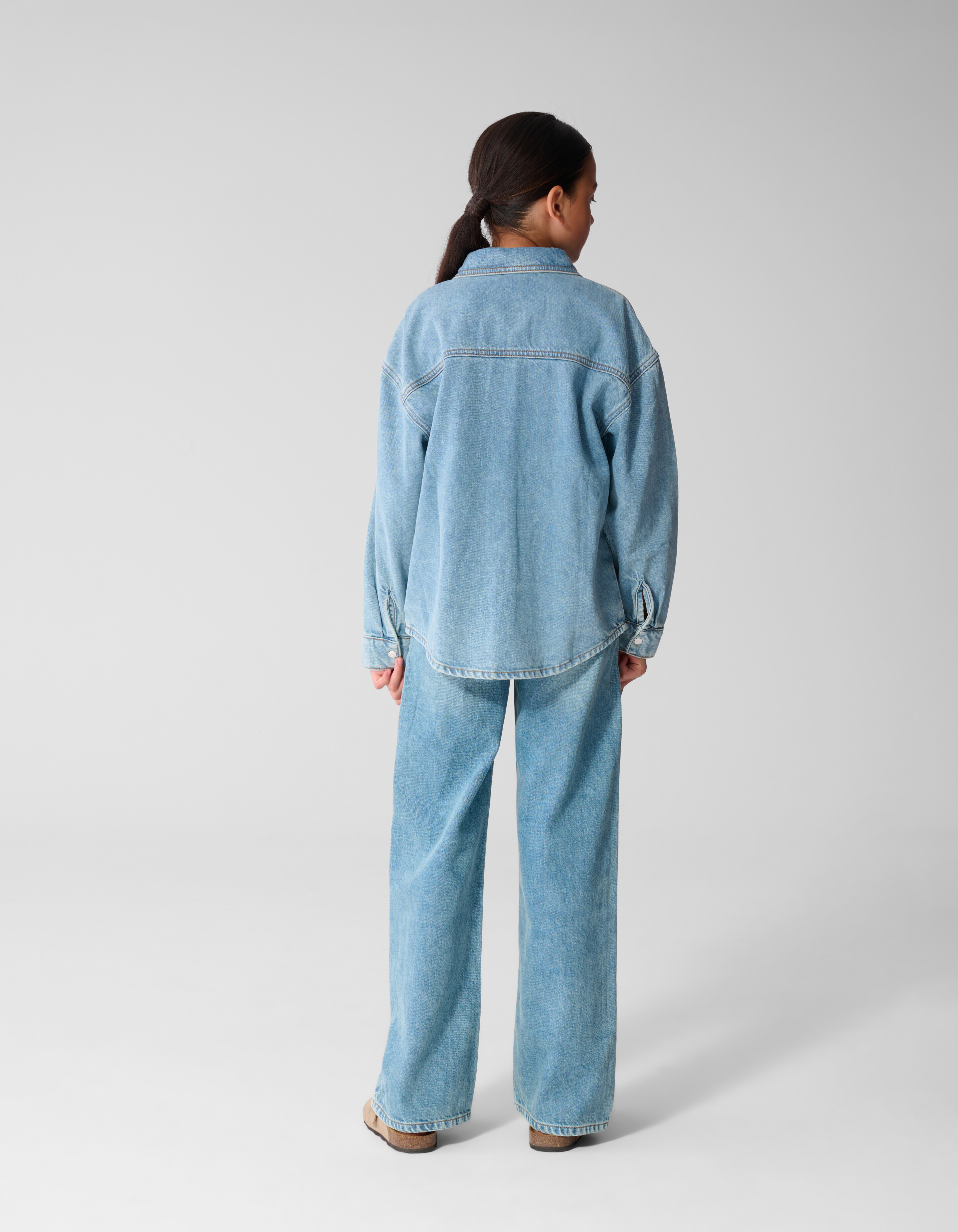 Denimbluse mit Herzprint SHOEBY GIRLS