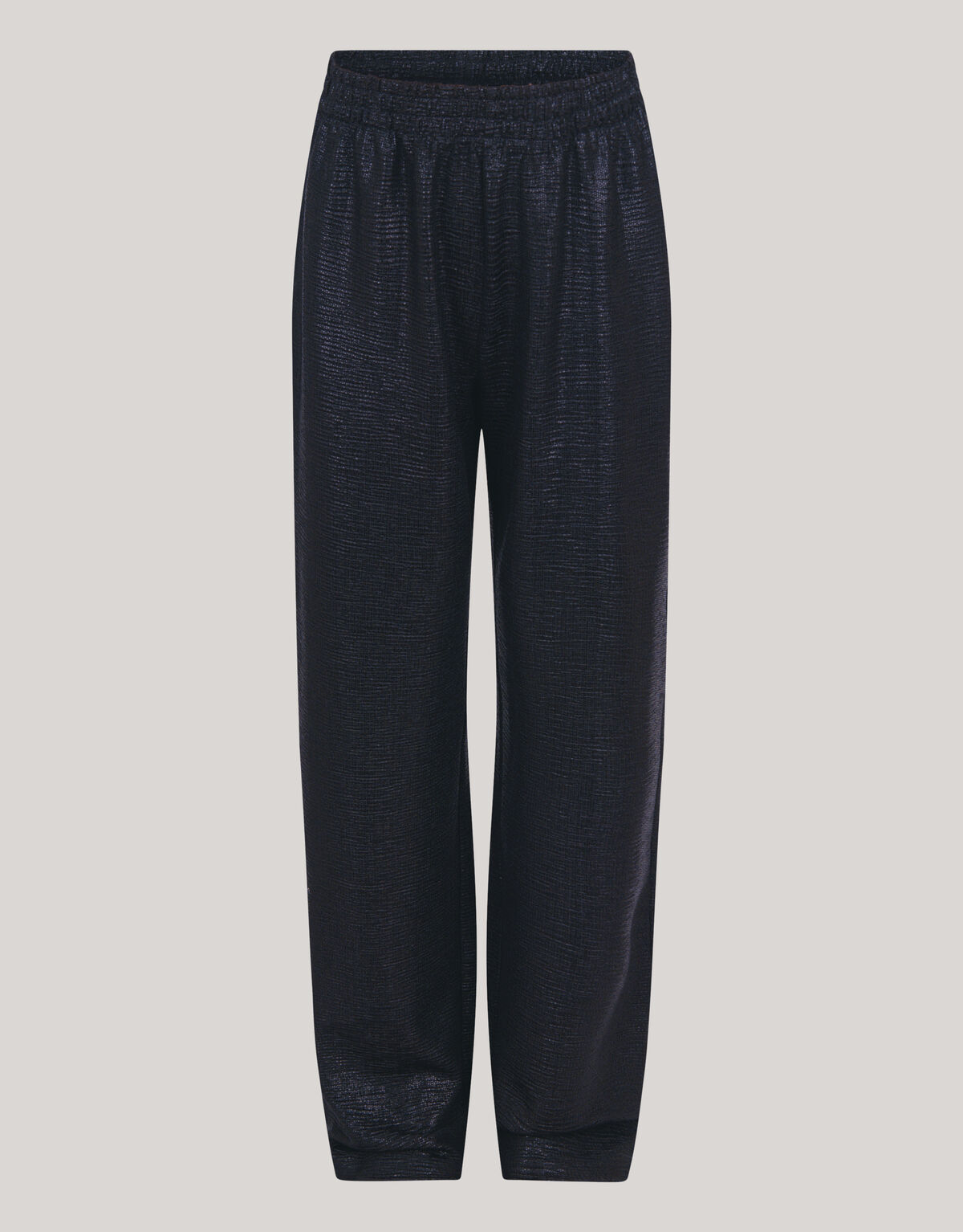 Metallische Hose mit weitem Bein Schwarz SHOEBY GIRLS