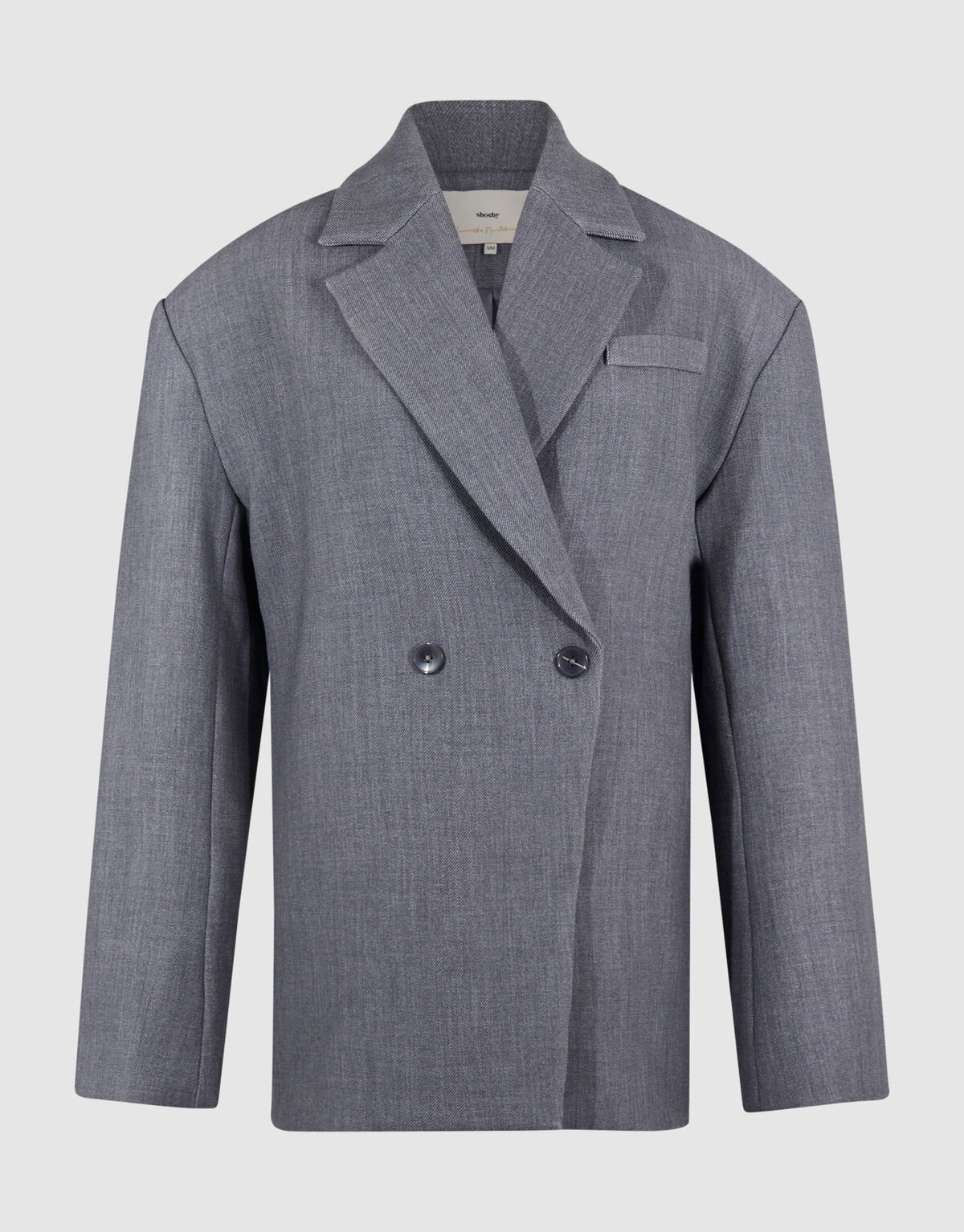 Oversized-Schulterblazer Grau Von Lonneke SHOEBY WOMEN