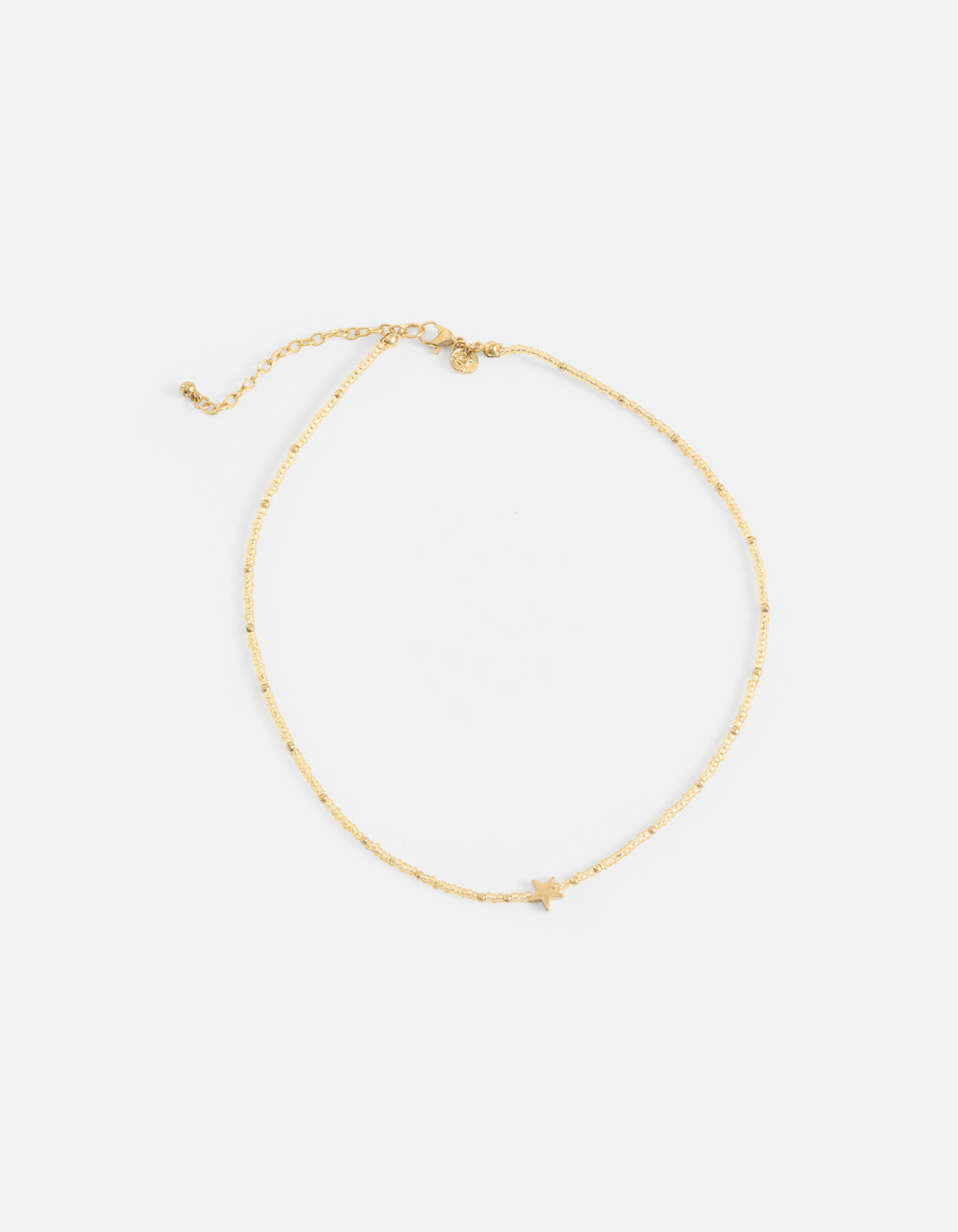 Perlen-Stern-Halskette Gold SHOEBY ACCESSOIRES