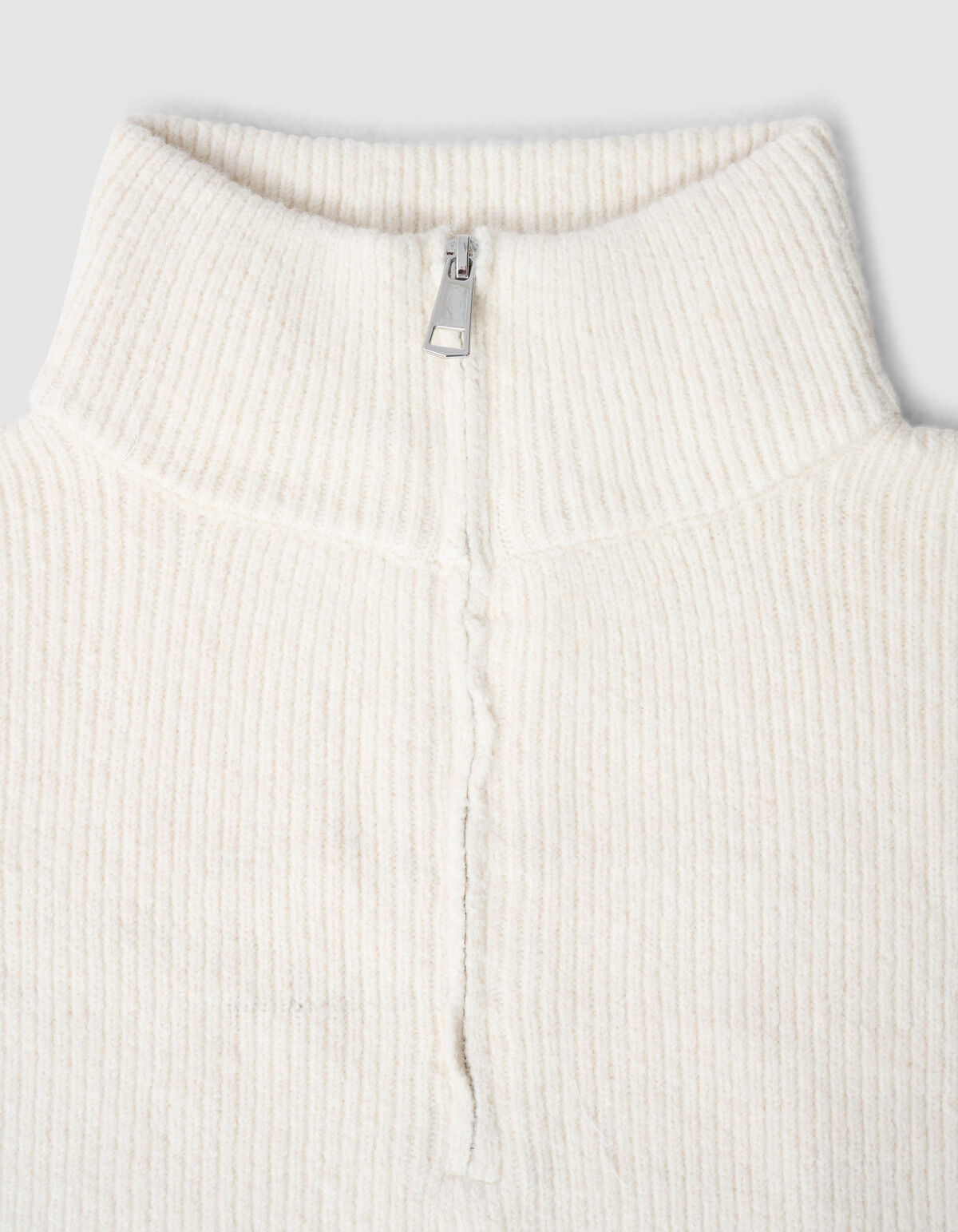 Lockerer Rollkragenpullover Off White SHOEBY ACCESSOIRES