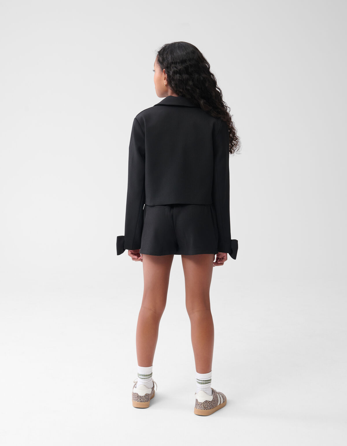 Wickel-Skort Schleife Schwarz SHOEBY GIRLS