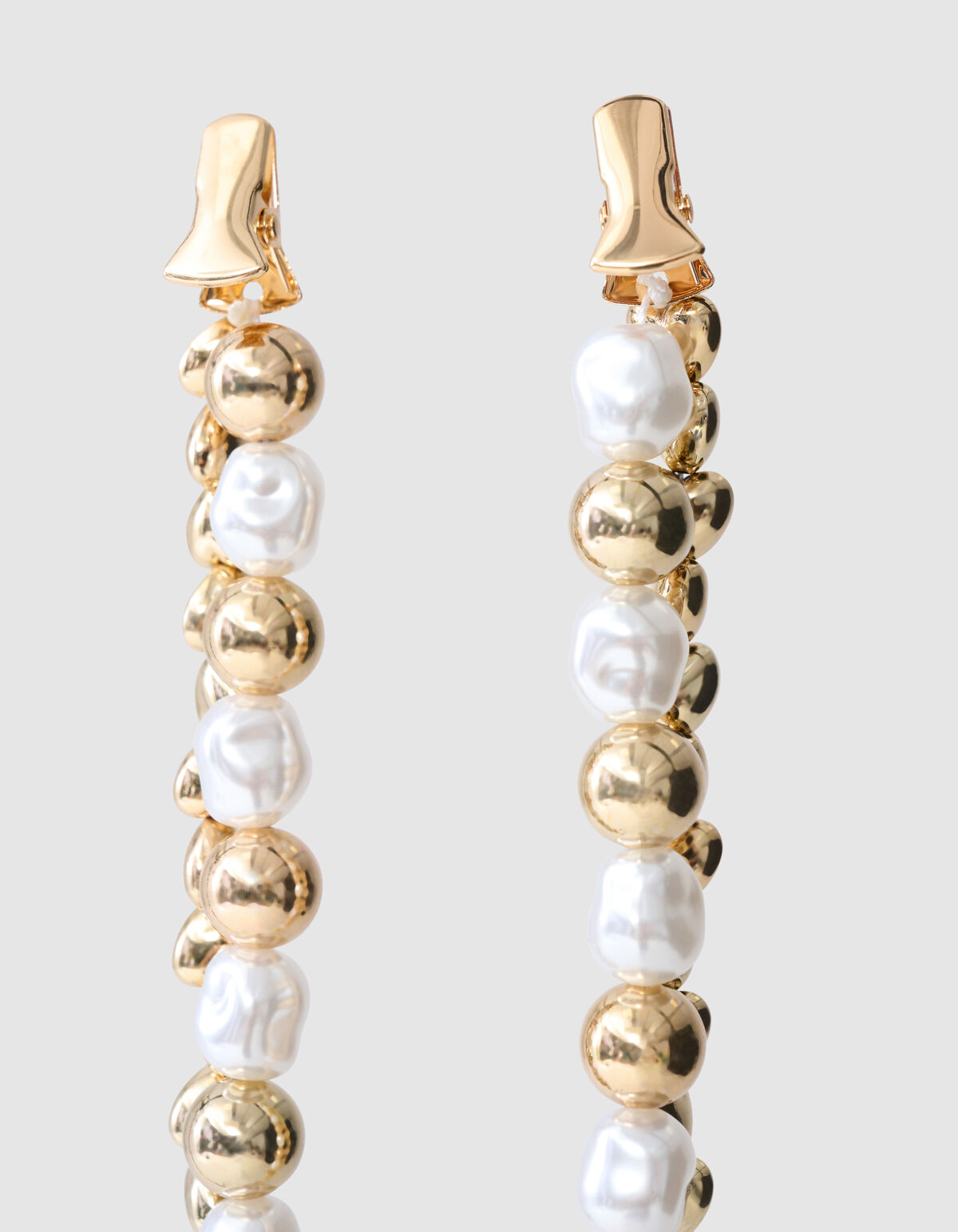 Multi Parel/Herz Clip Gold SHOEBY ACCESSOIRES