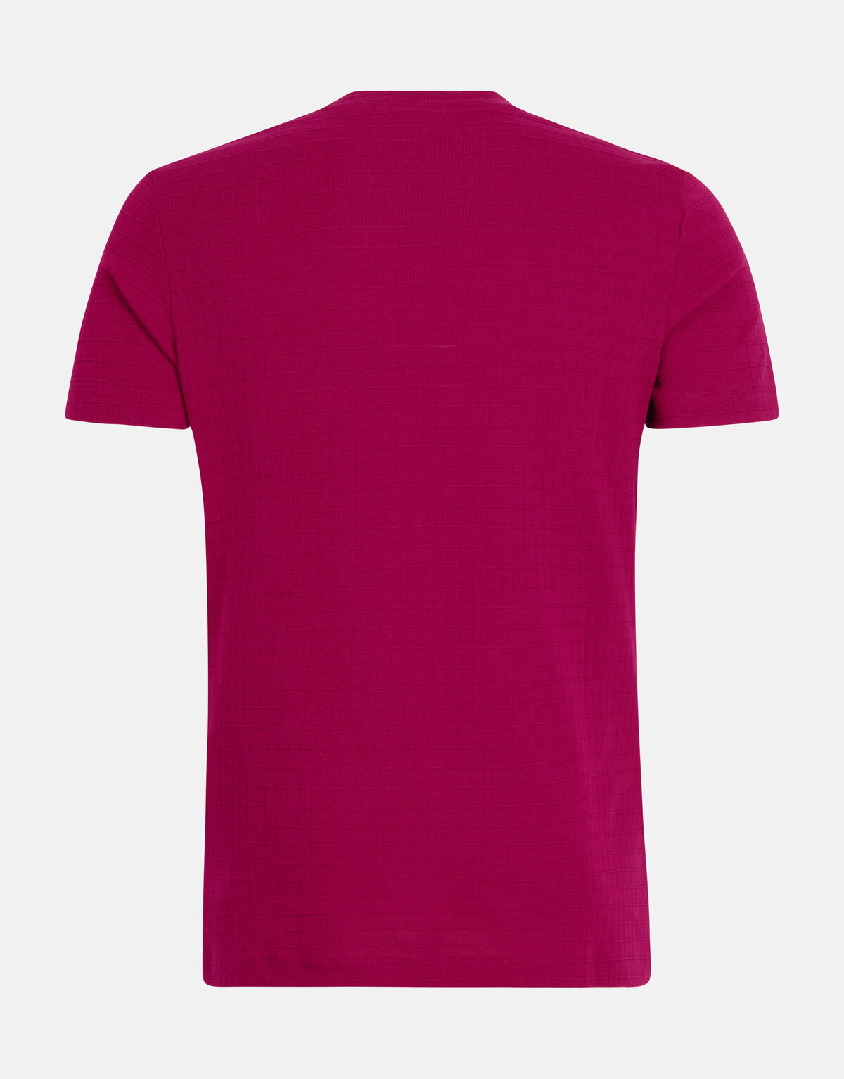Struktur-T-Shirt Fuchsia SHOEBY MEN