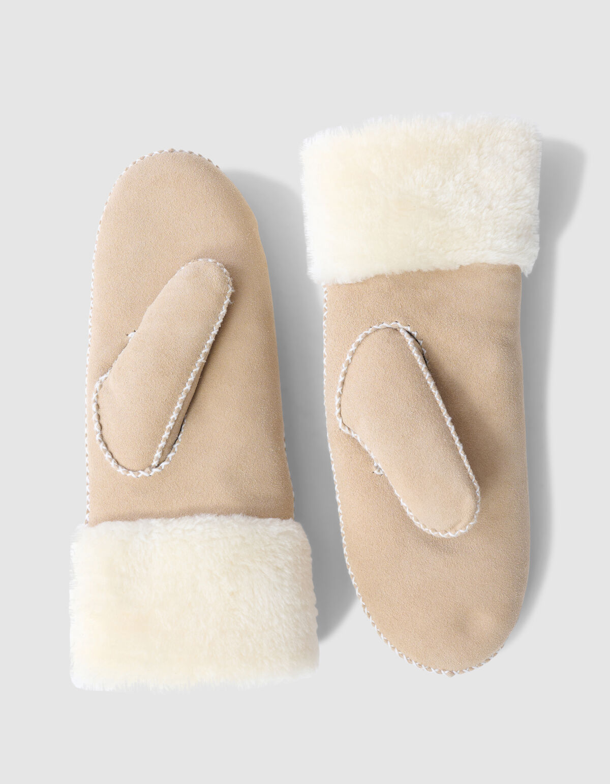 Wollen lijkwaden beige SHOEBY ACCESSOIRES