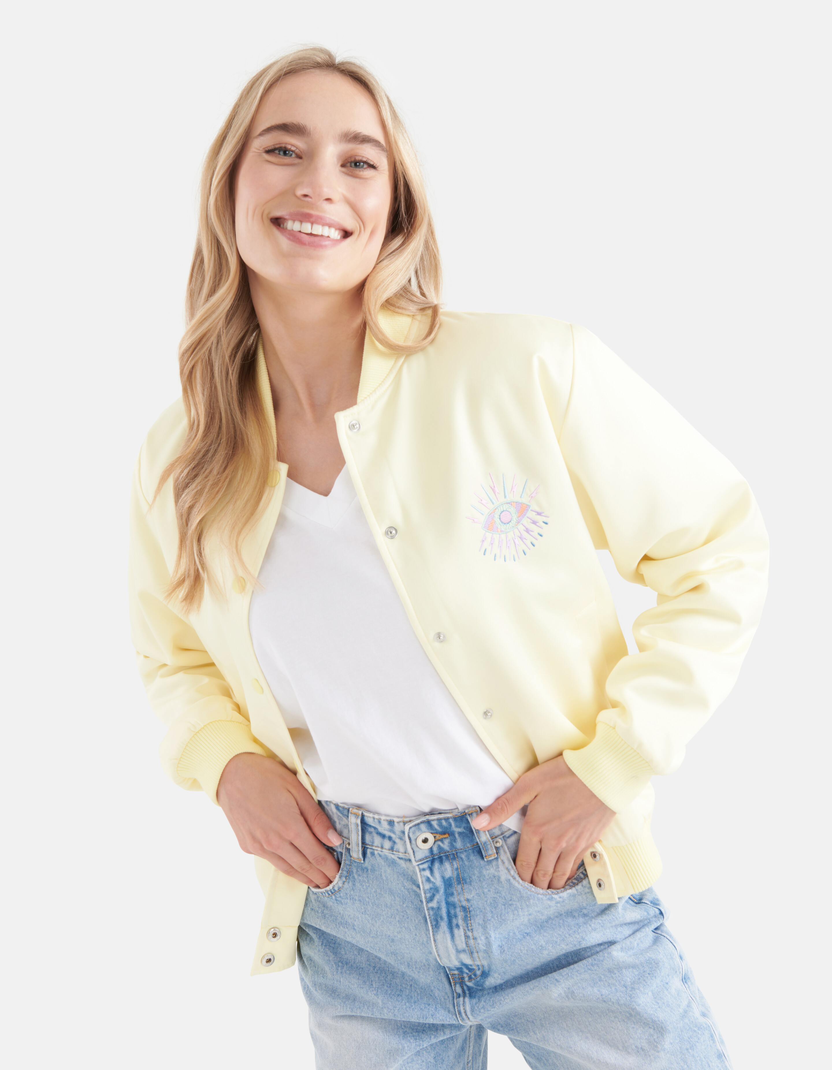 Bomberjacke Hellgelb SHOEBY WOMEN