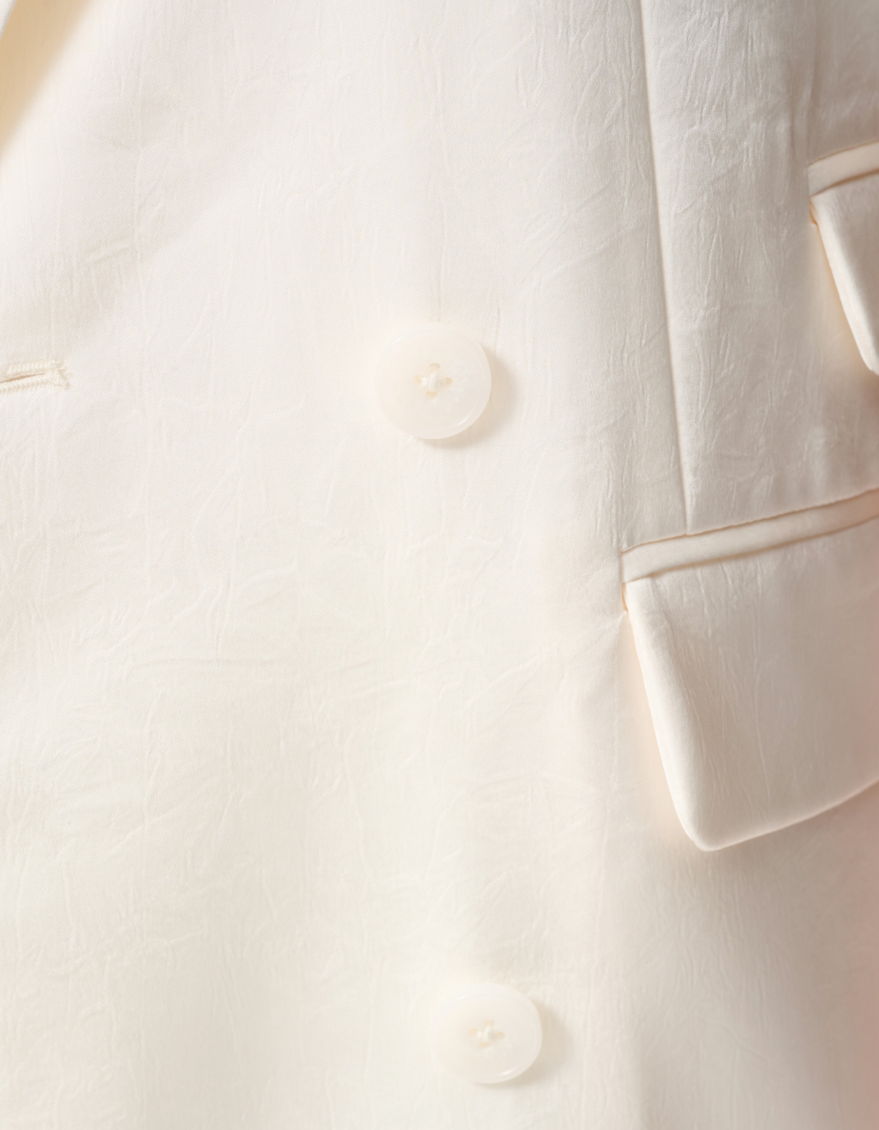 Kurzärmeliger Blazer Off White SHOEBY WOMEN