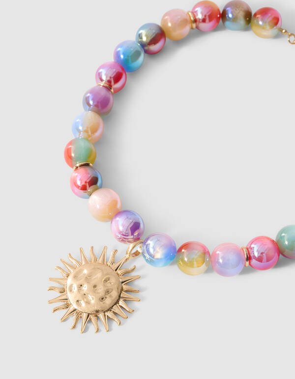 Perlen-Sonnenkette Mehrfarbig SHOEBY ACCESSOIRES