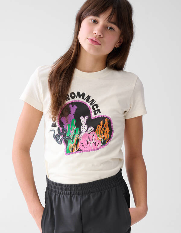 Artwork T-shirt Off White SHOEBY GIRLS