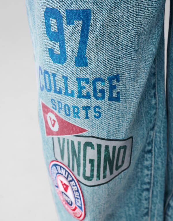 Embleem Relaxed Fit Jeans Blau SHOEBY BOYS