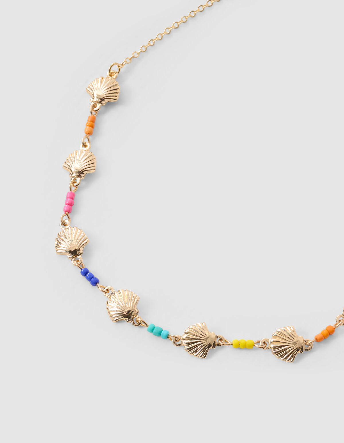 Muschel-Halskette Gold SHOEBY ACCESSOIRES