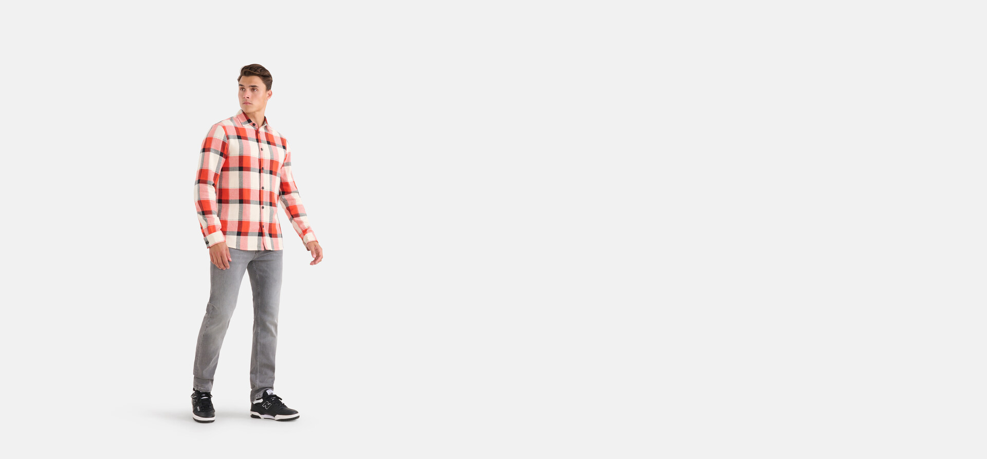 Straight Jeans Grau Länge 32 SHOEBY MEN