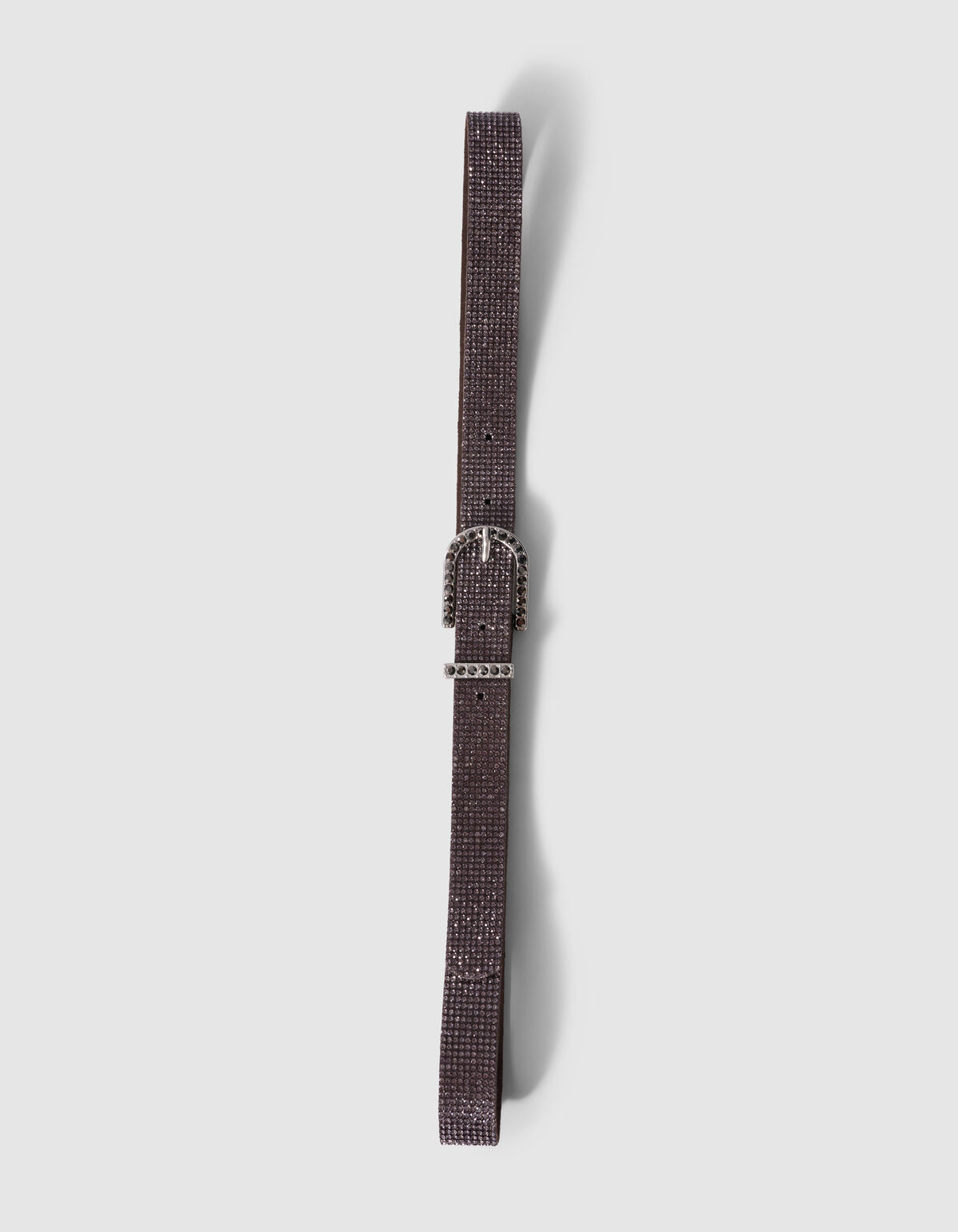 Strass G&uuml;rtel Braun SHOEBY ACCESSOIRES