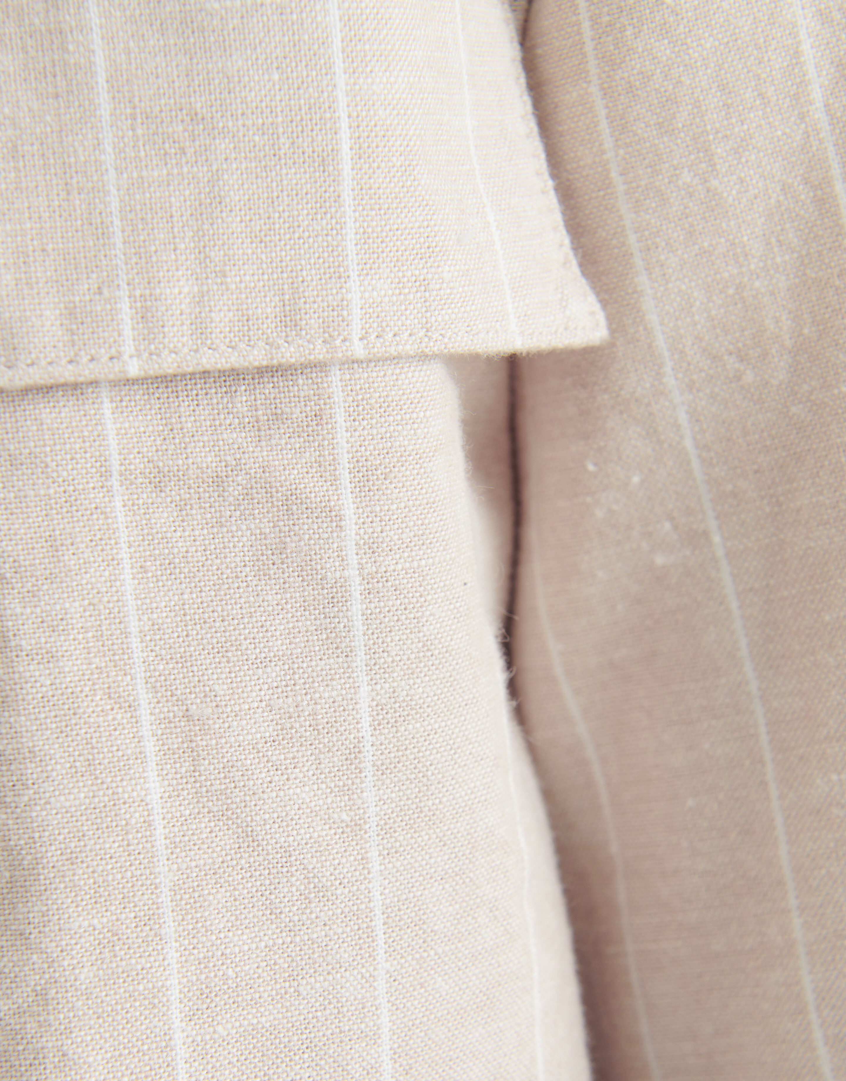 Leinen-Overshirt Beige SHOEBY MEN