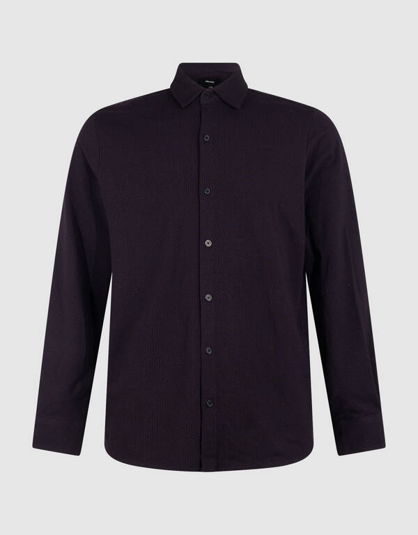 T-Shirt mit Logoprint, Dunkelrot SHOEBY MEN