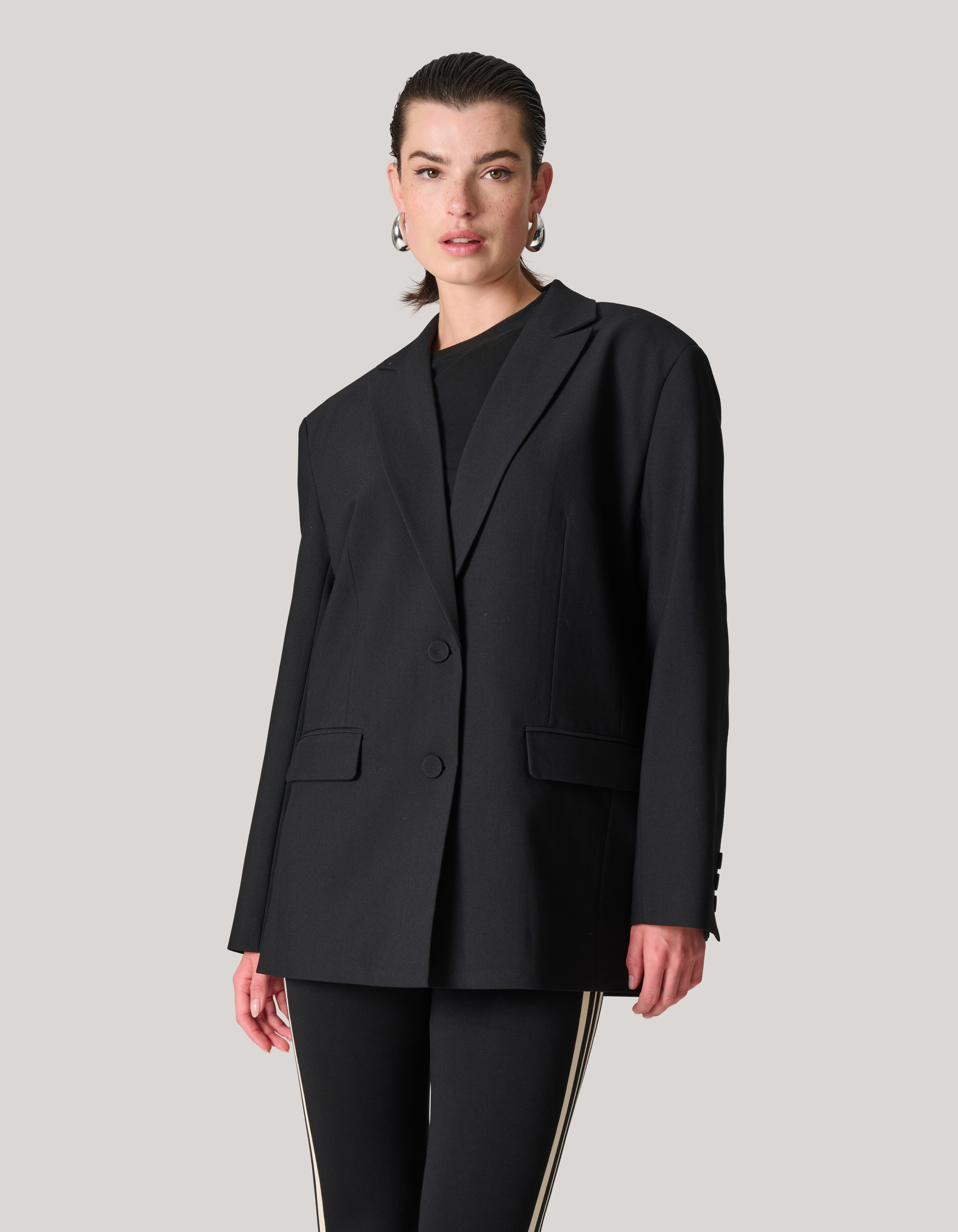 Übergroßer Schleifenblazer Schwarz SHOEBY WOMEN