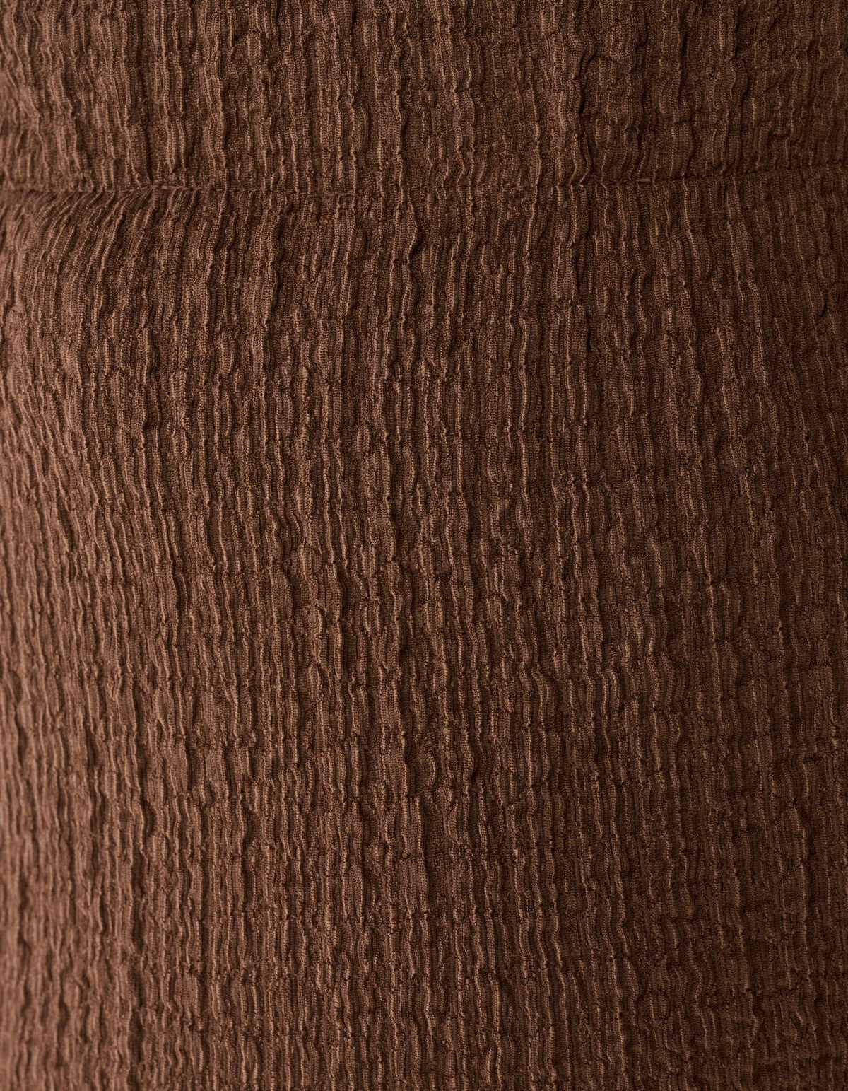 Crinkle Maxi Rock Braun SHOEBY WOMEN