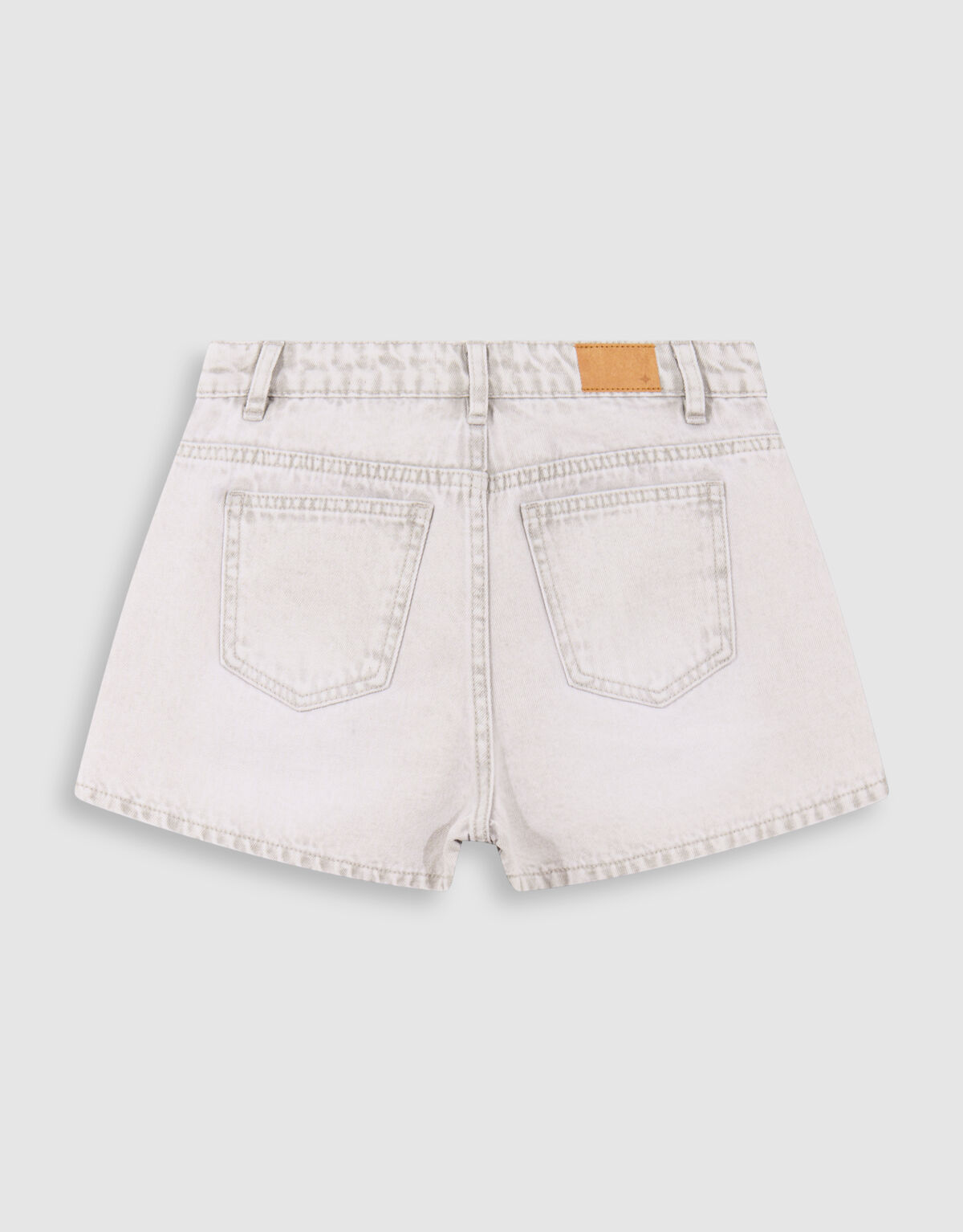 Basic Denim-Shorts Hellgrau SHOEBY GIRLS