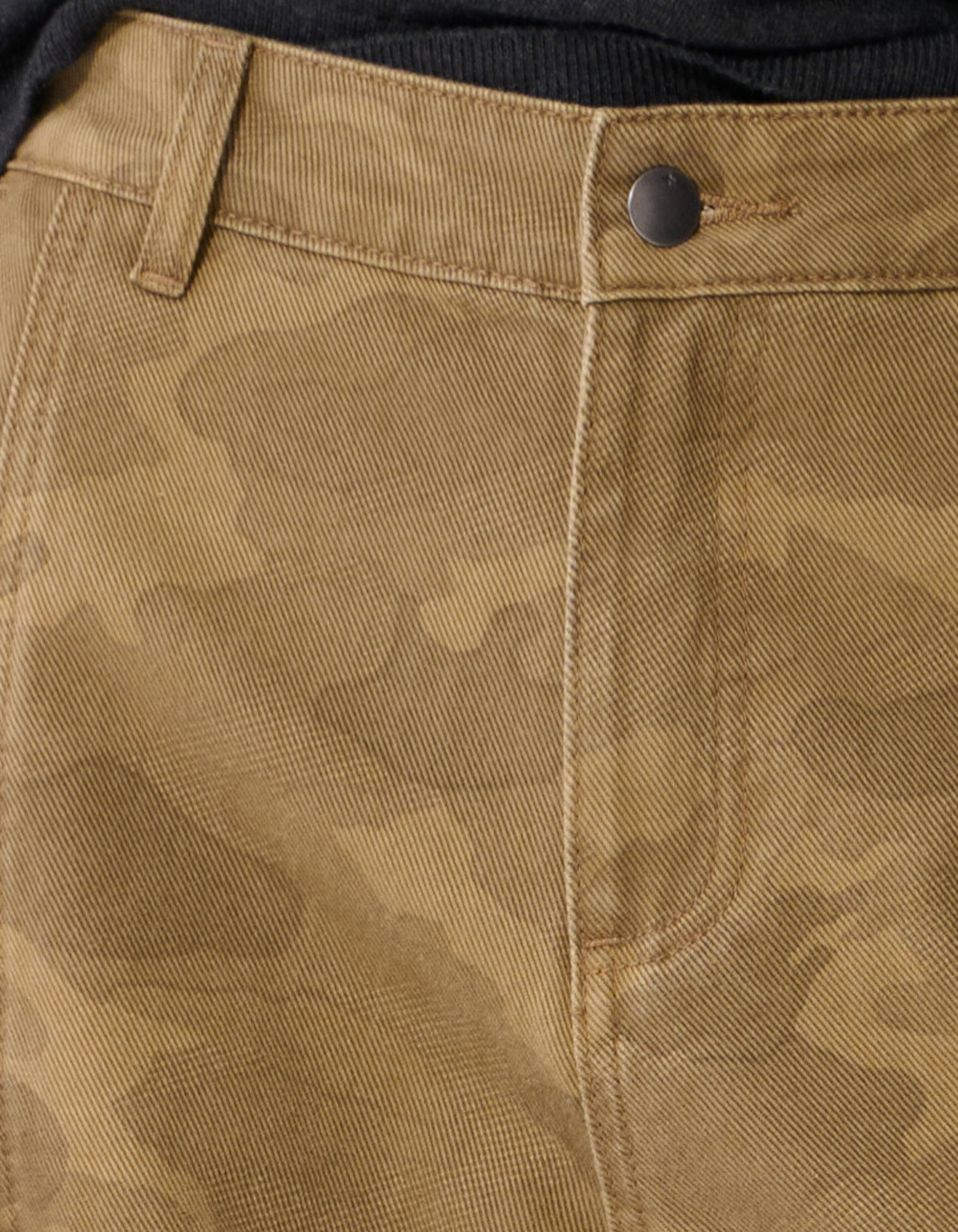 Camo Baggy Fit Jeans Braun SHOEBY WOMEN