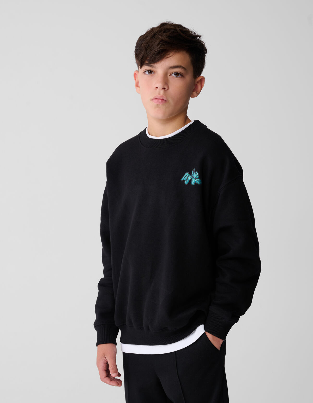 Change Artwork Pullover Schwarz SHOEBY BOYS